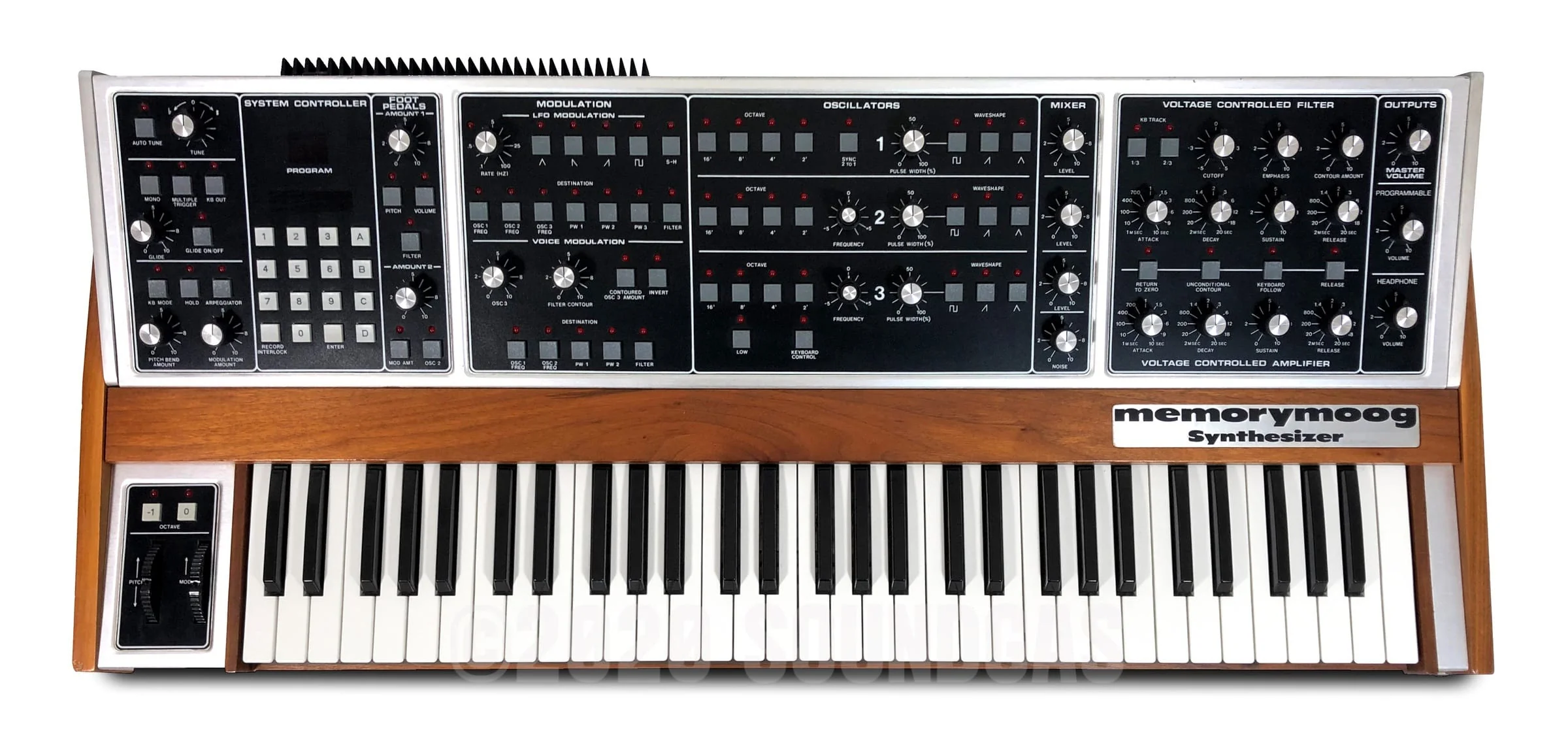 Moog / Lintronics Advanced Memorymoog - Image 3