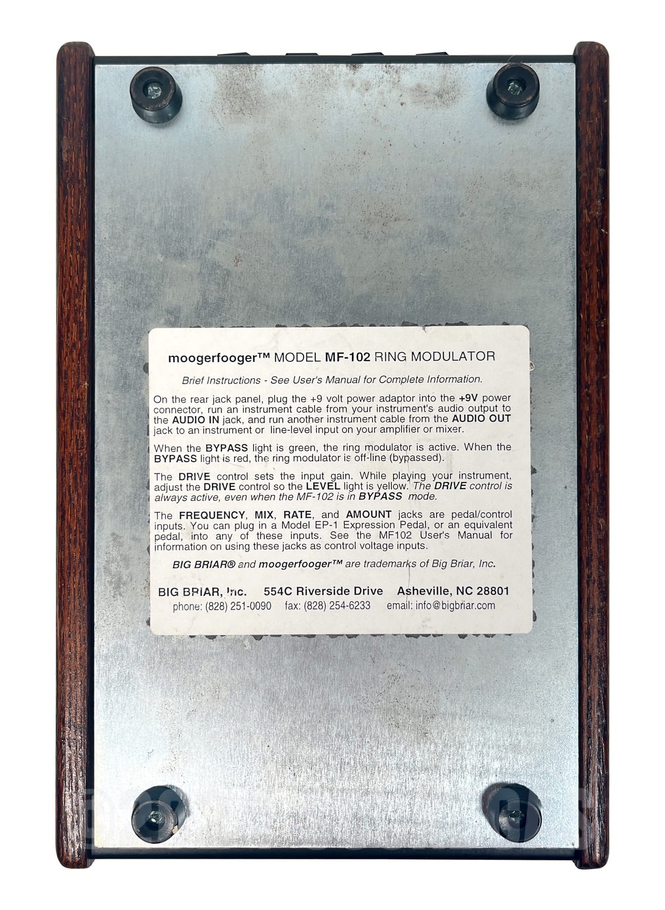 Moogerfooger MF-102 Ring Modulator - Image 5