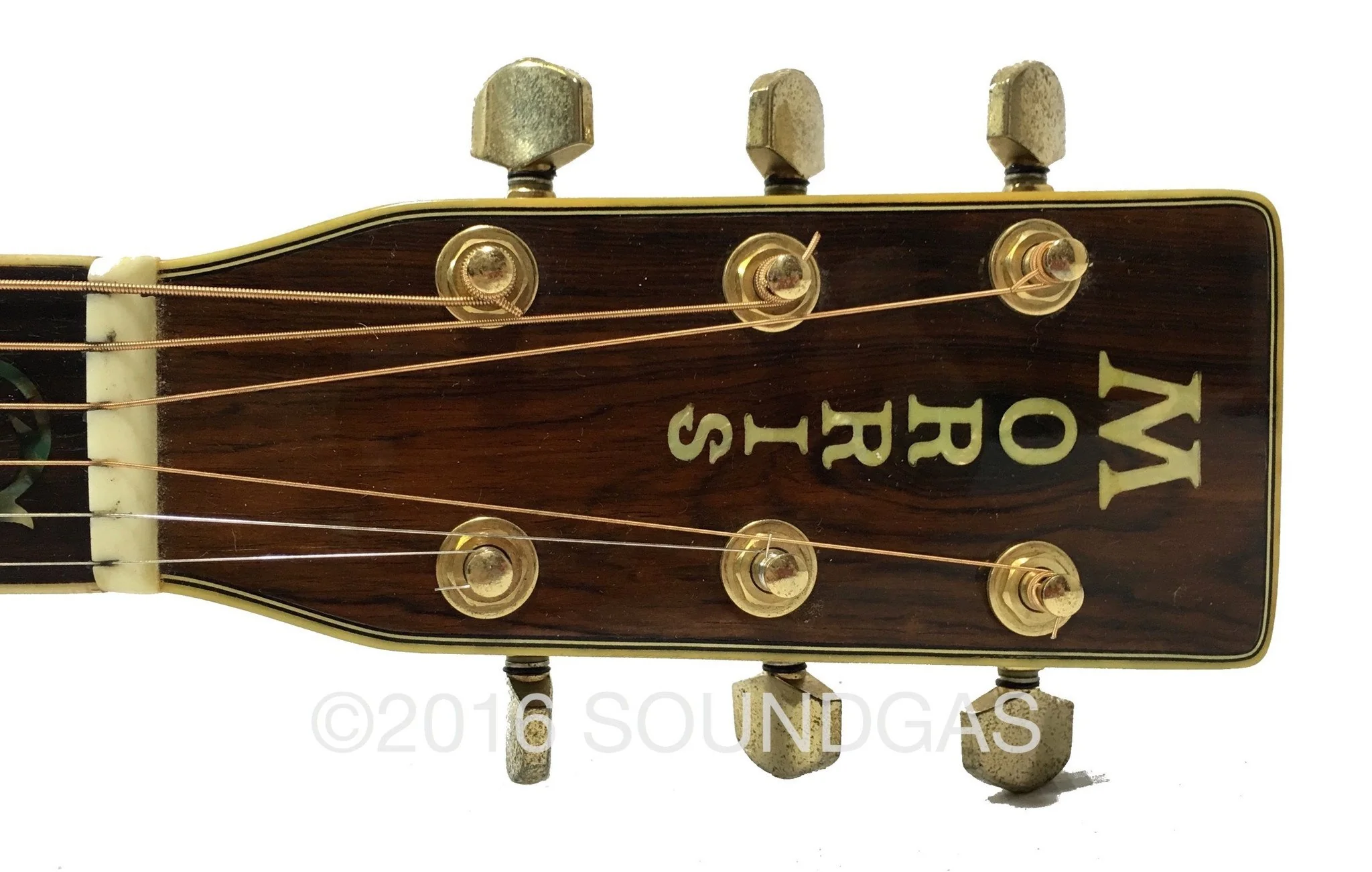 Morris W65M 'Tree Of Life' Acoustic Guitar - Image 5