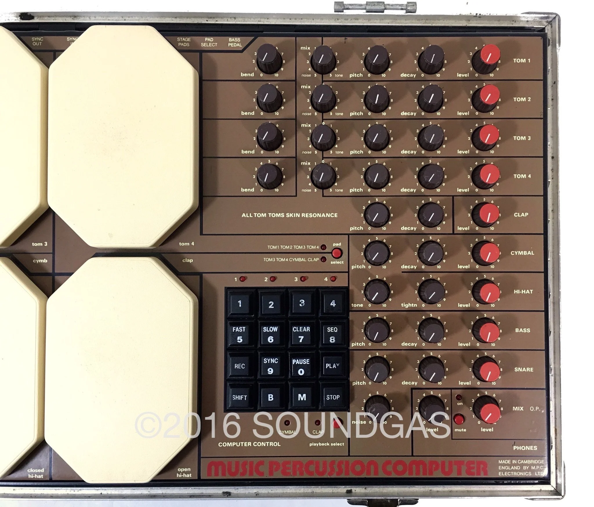 MPC ELECTRONICS MPC-1 MUSIC PERCUSSION COMPUTER - Image 11