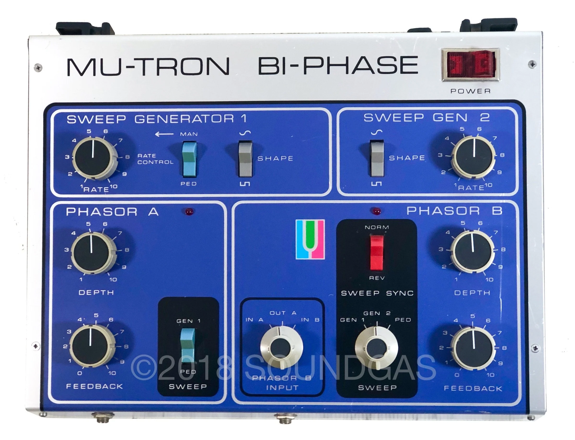 Musitronics Mu-Tron Bi-Phase with C-100 Opti-Pot Pedal - Image 3