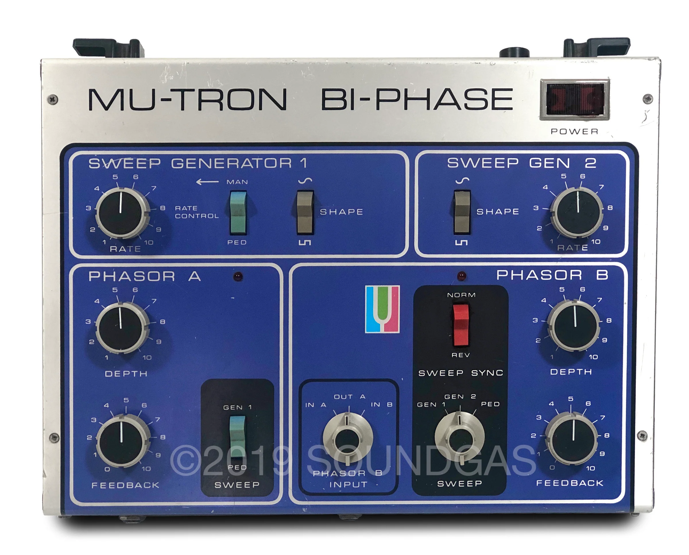 Musitronics Mu-Tron Bi-Phase &amp; C-100 Opti-Pot Pedal - Image 2