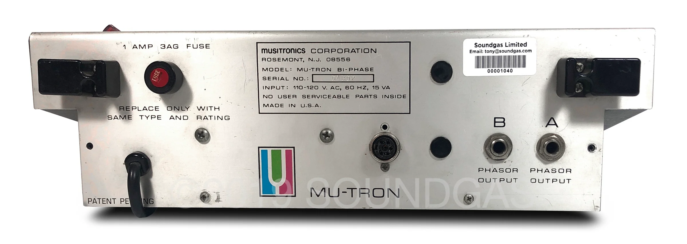 Musitronics Mu-Tron Bi-Phase &amp; C-100 Opti-Pot Pedal - Image 5