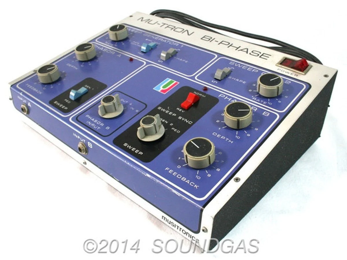 MUSITRONICS MU-TRON BIPHASE & CUSTOM FOOTSWITCH