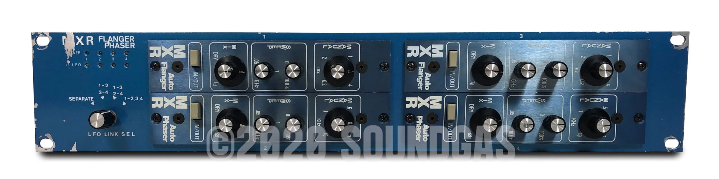 MXR Auto Flanger Auto Phaser Rack - Image 2