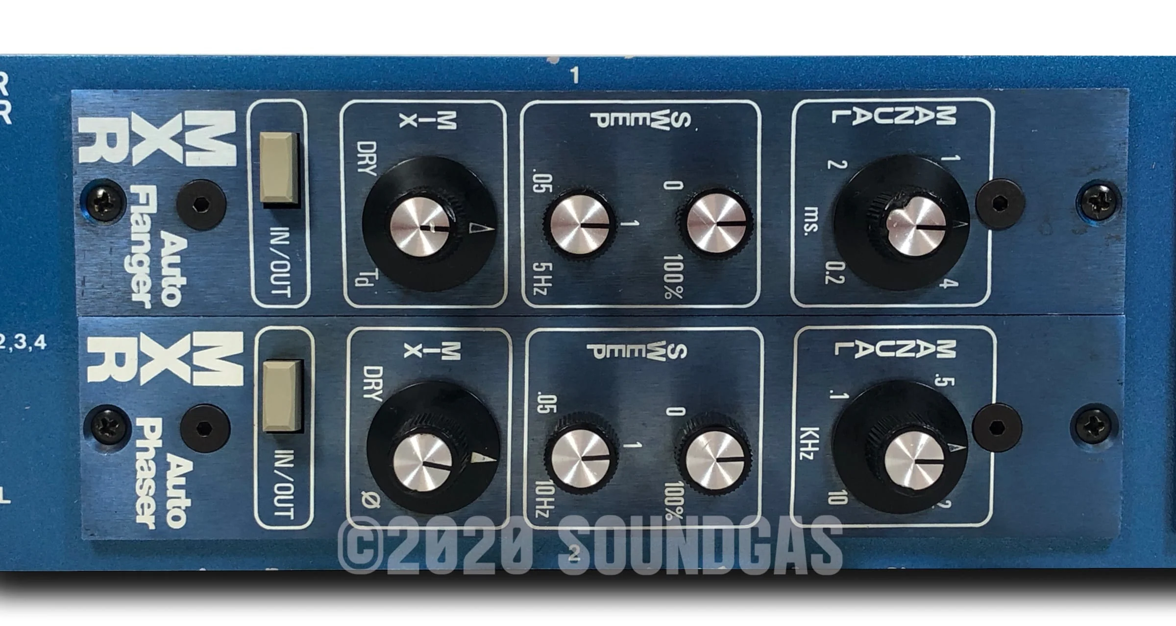 MXR Auto Flanger Auto Phaser Rack - Image 3