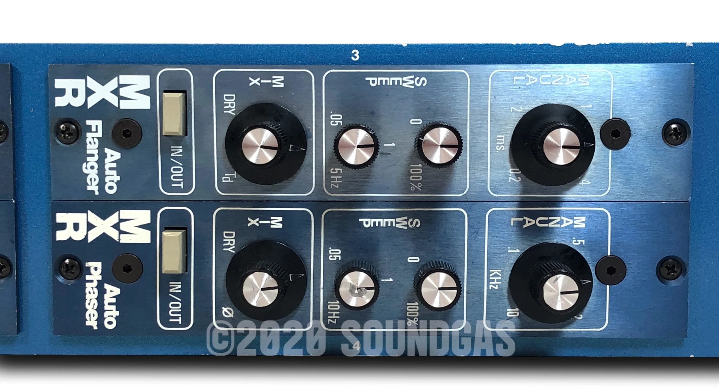 MXR Auto Flanger Auto Phaser Rack - Image 4