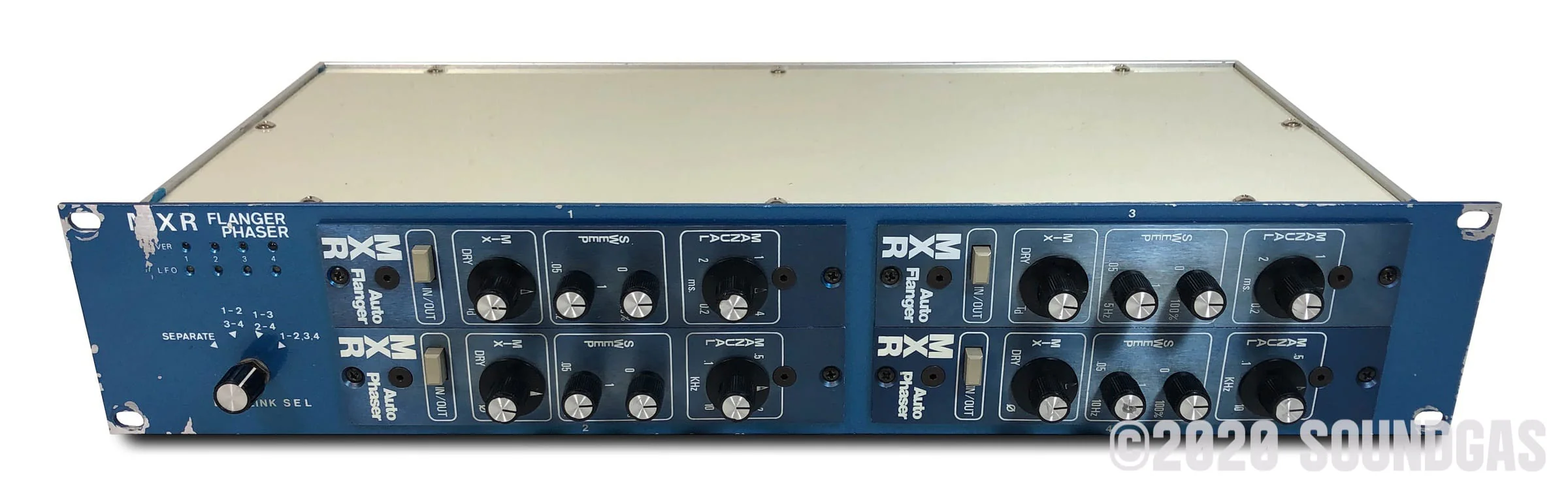 MXR Auto Flanger Auto Phaser Rack - Image 9