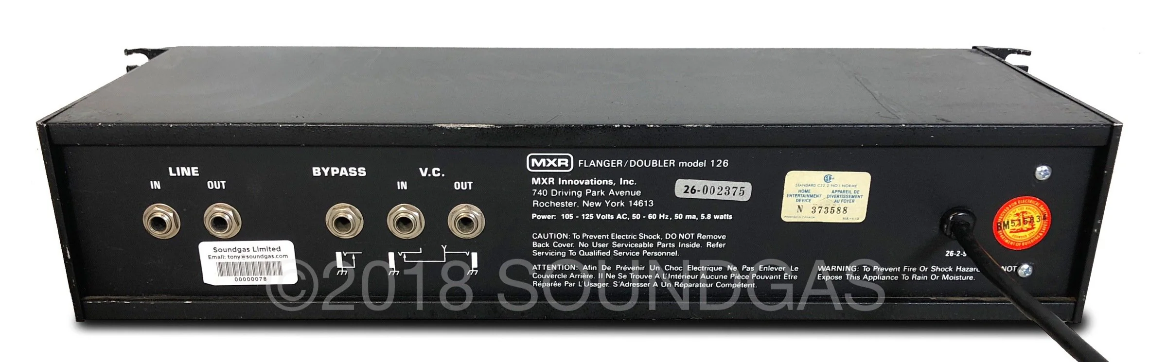 MXR Flanger/Doubler 126 - Image 5