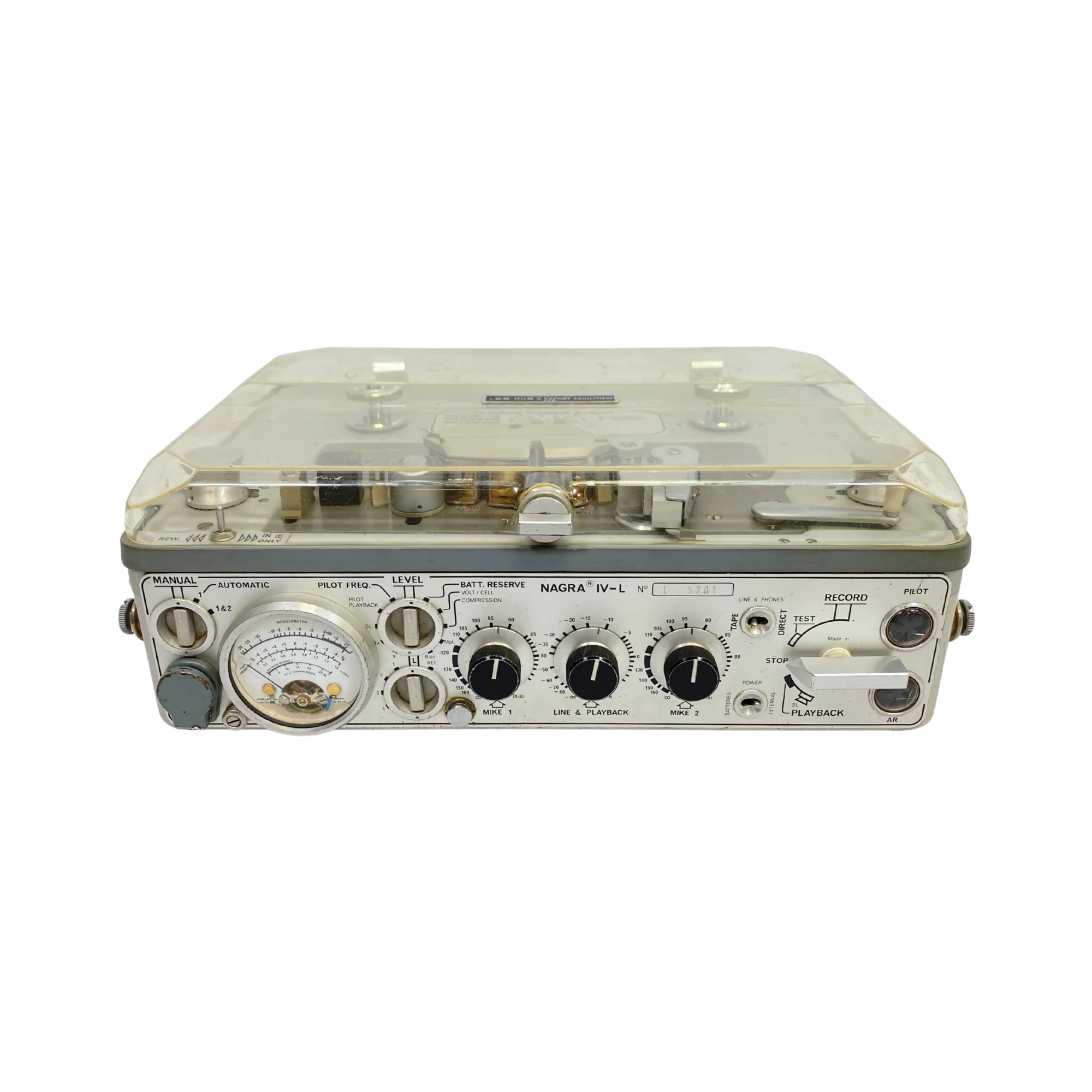 Nagra IV-L Reel to Reel - SN 5201 - Image 2