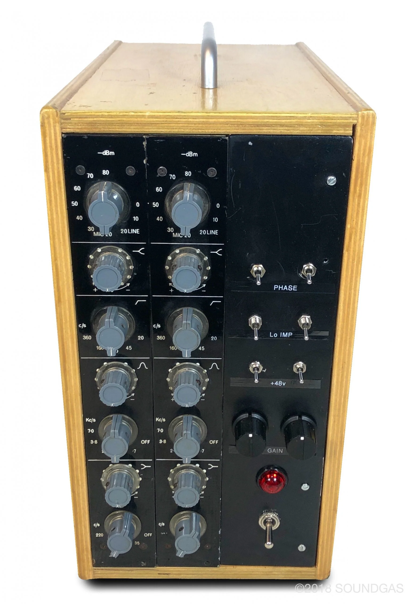 Neve 1057 Racked Pair Germanium Pre/Eqs - Serviced - Image 9