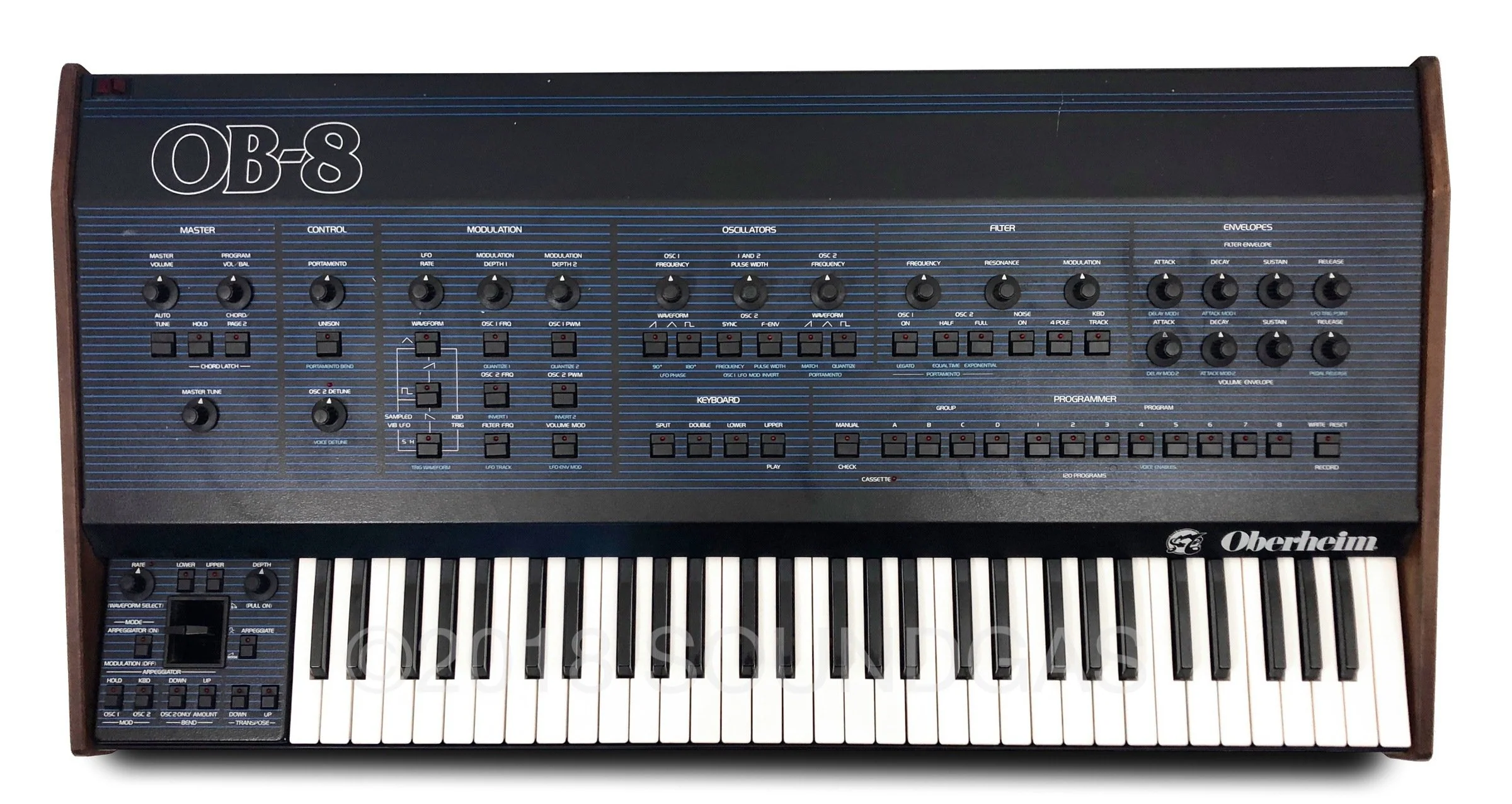 Oberheim OB-8 with MIDI - Image 2