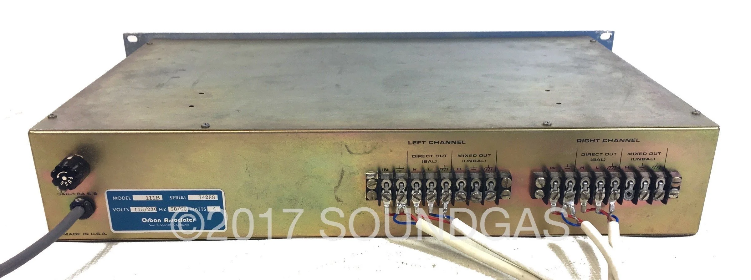 Orban 111B Dual Spring Reverb - Image 5