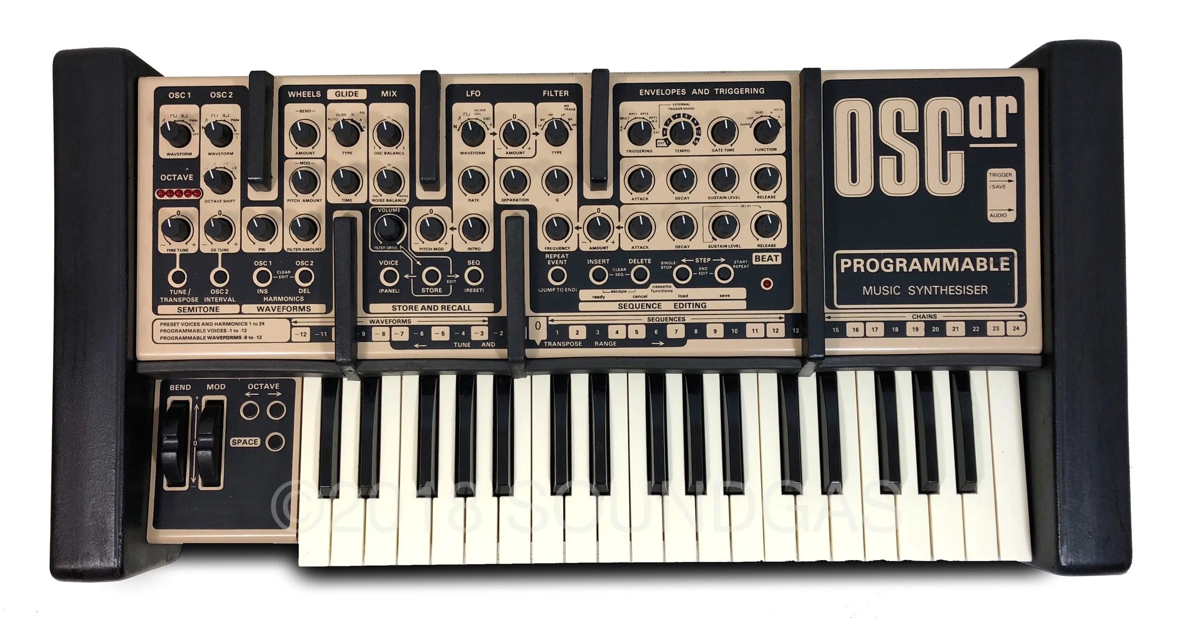 Oxford Synthesiser Company OSCar with MIDI - Image 2