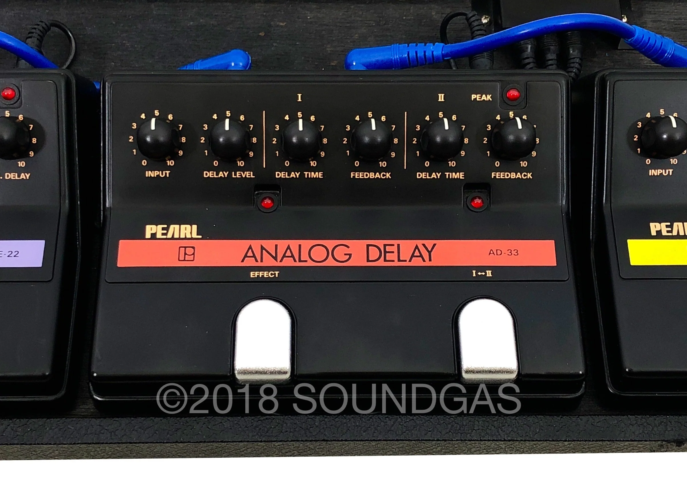 Pearl CE-22 + AD-33 + PH-44 Pedal Board - Image 4