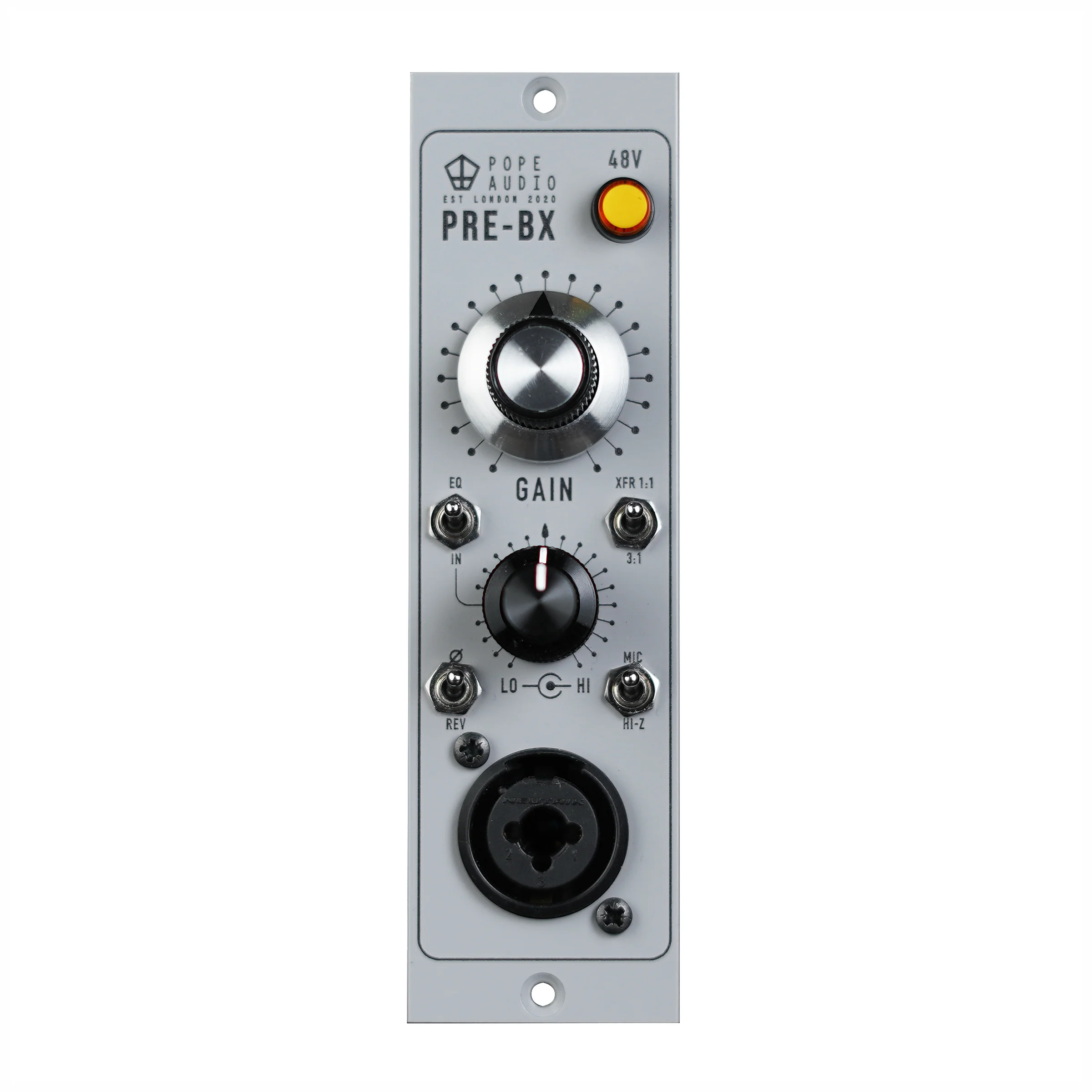 Pope Audio PRE-BX 500 Series Microphone Preamp