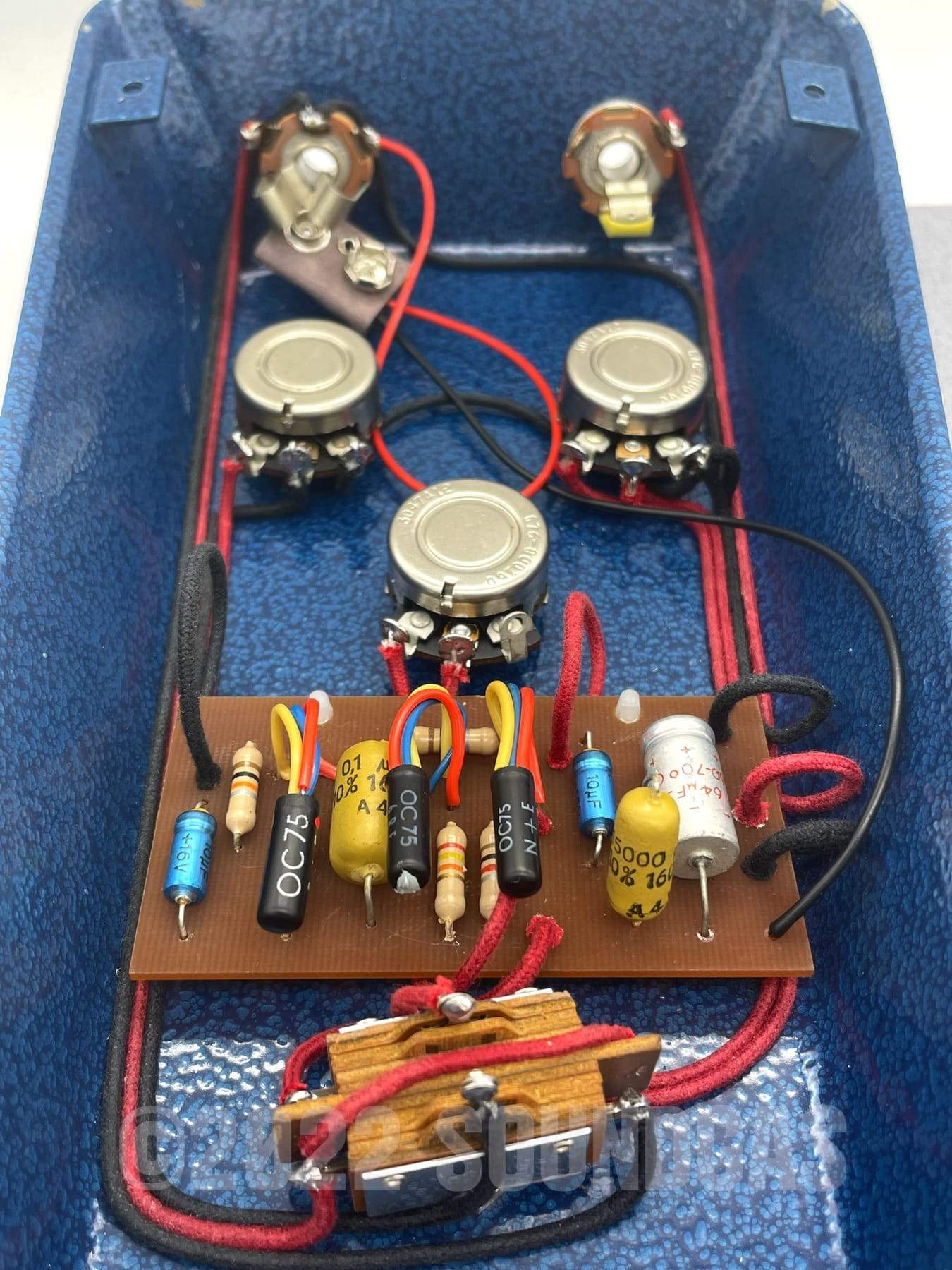 R2R Electric Aged Supa MKII Fuzz Jenny 1964 Philips - Image 16
