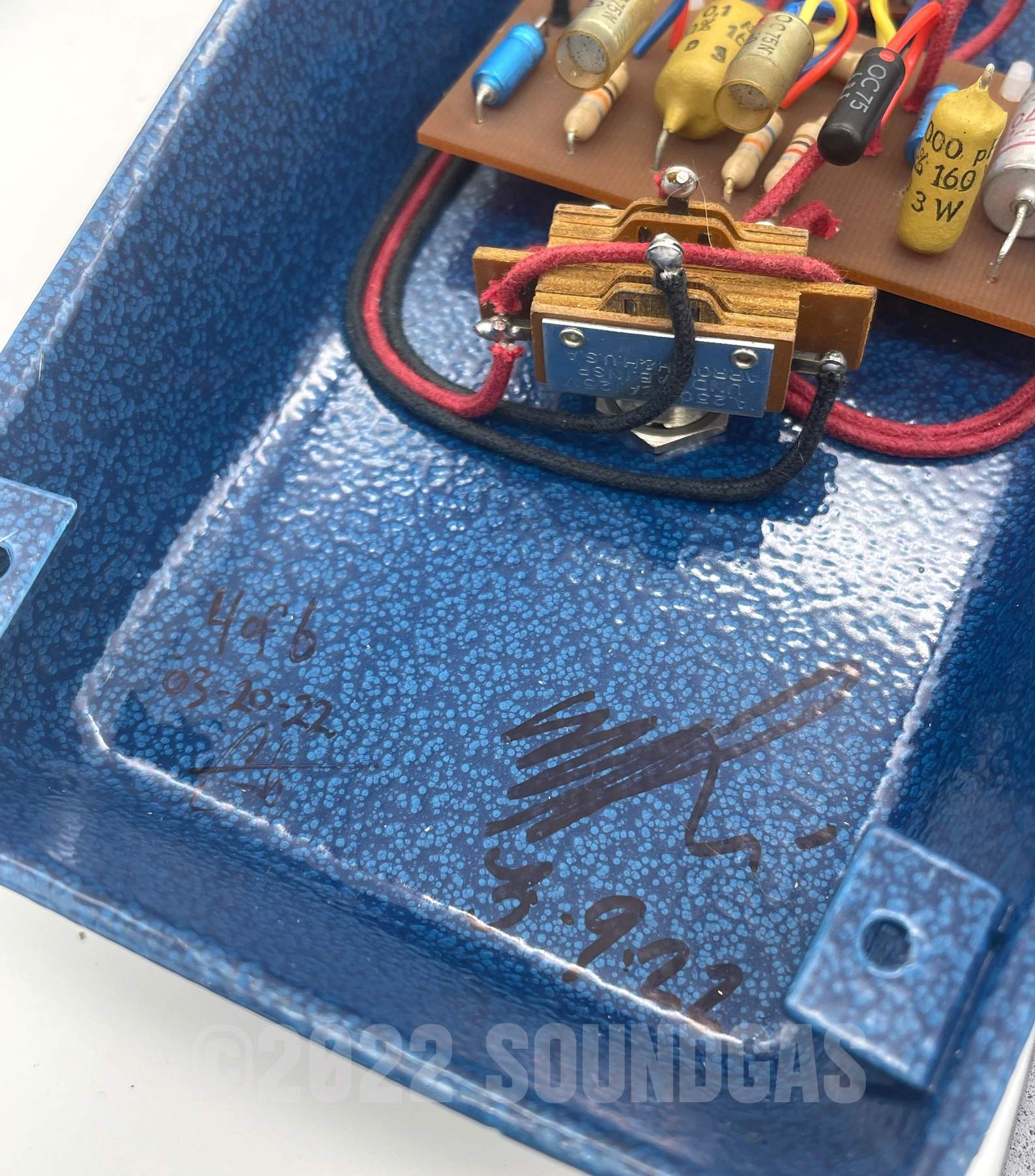 R2R Electric Aged Supa MKII Fuzz Rupert 1964 Norelco - Image 15