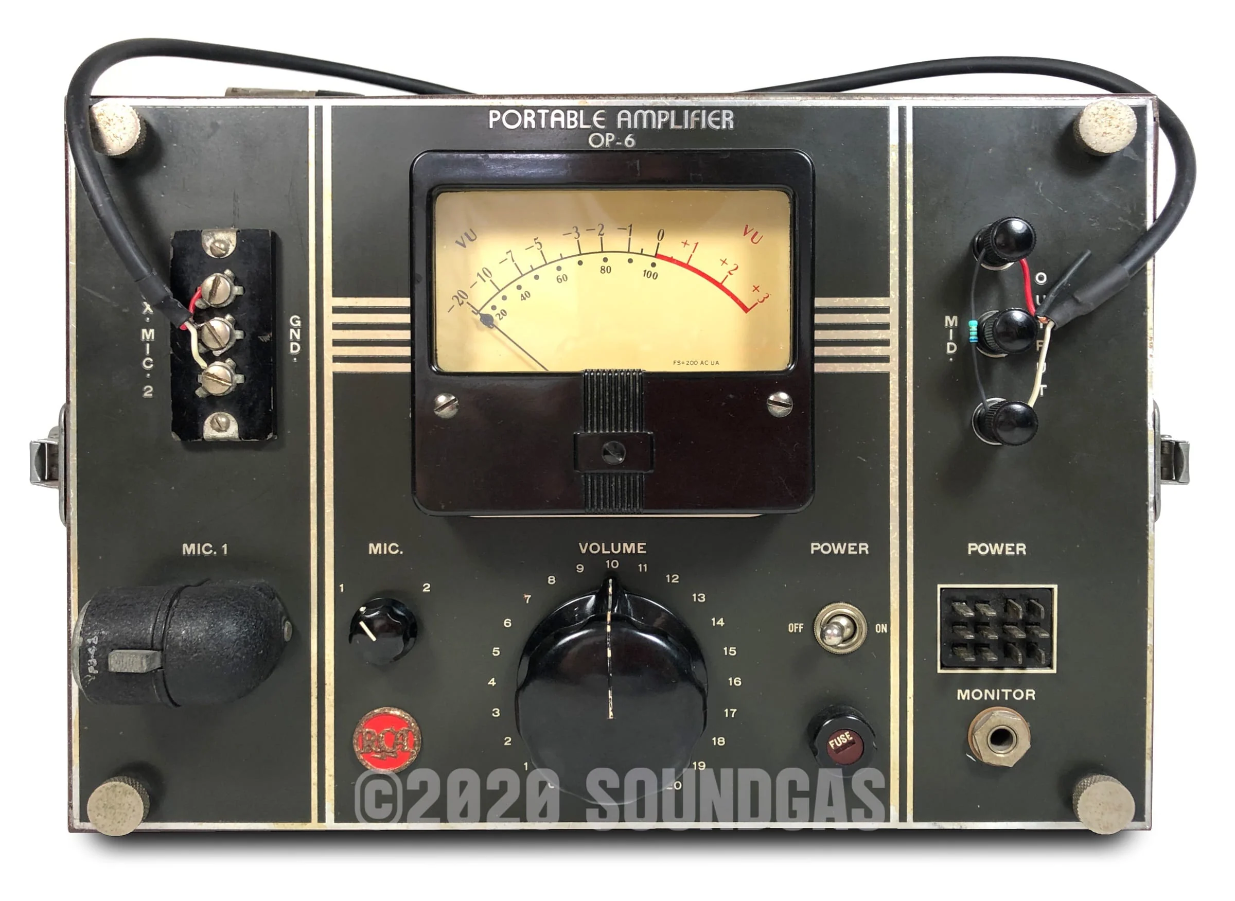 RCA OP-6 Portable Amplifier (Mic Pre) - Image 2