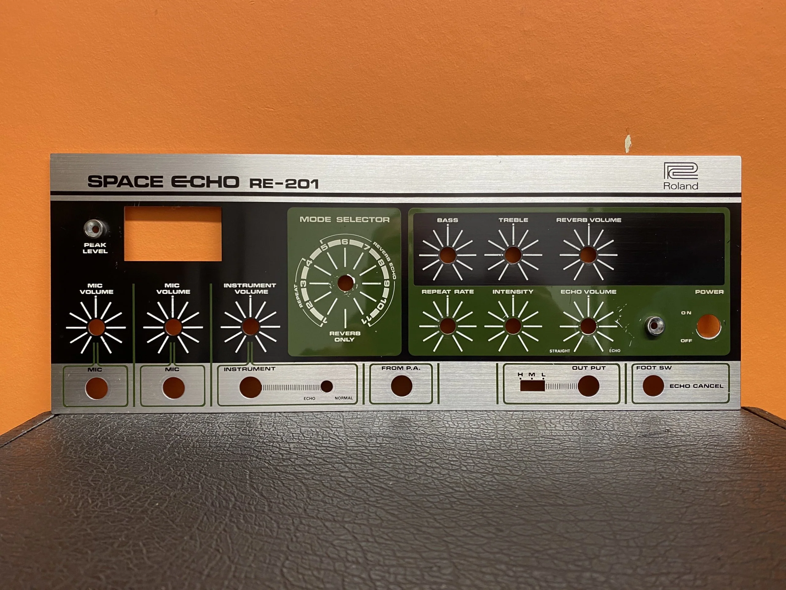 RE-201 Space Echo Front Panel