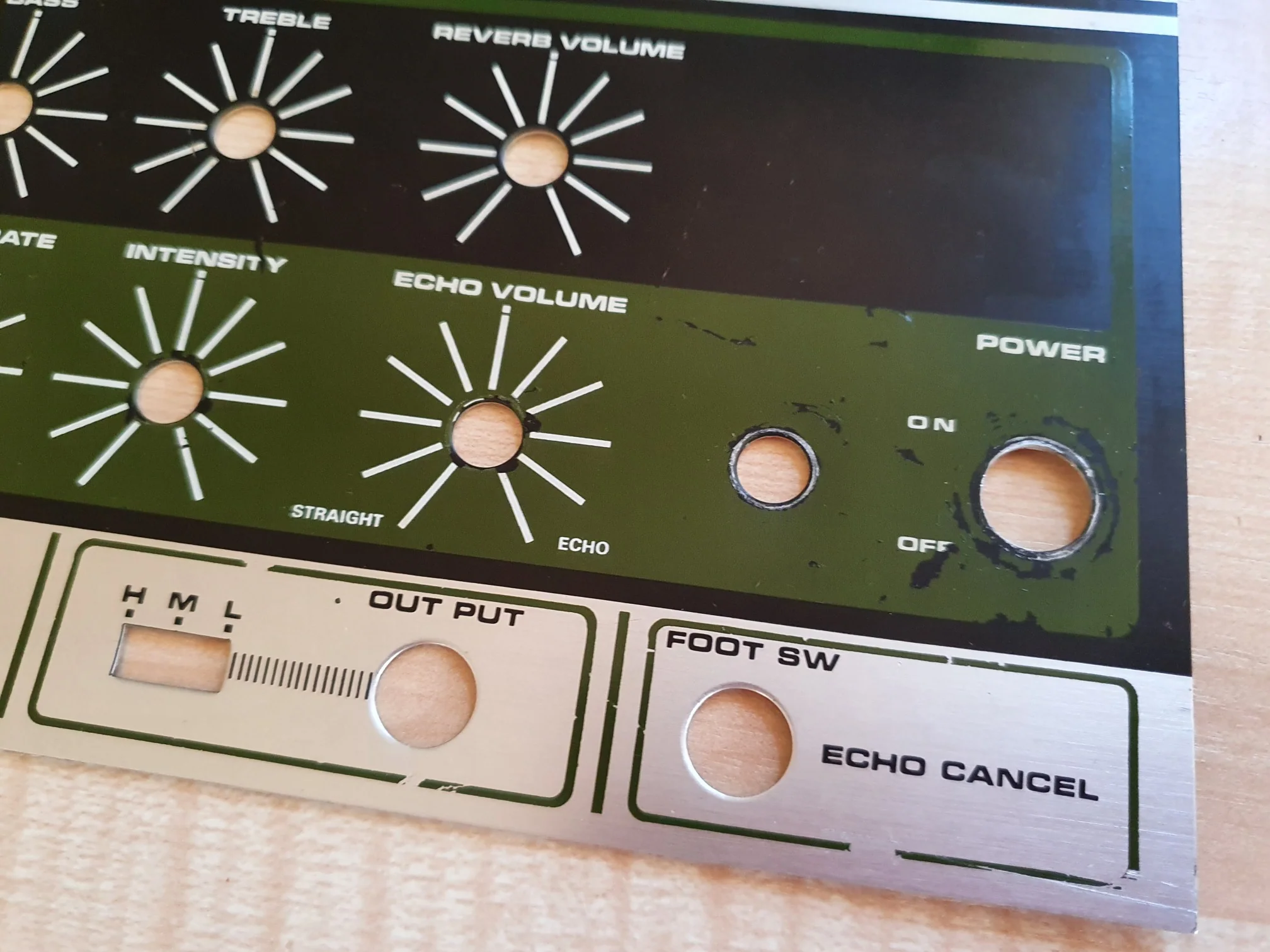 RE-201 Space Echo Front Panel - Image 3