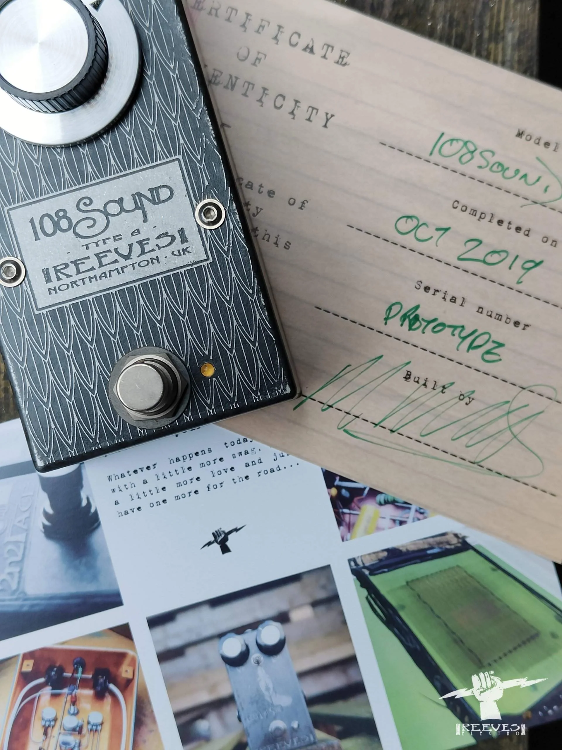Reeves Electro 108Sound Prototype - Image 2