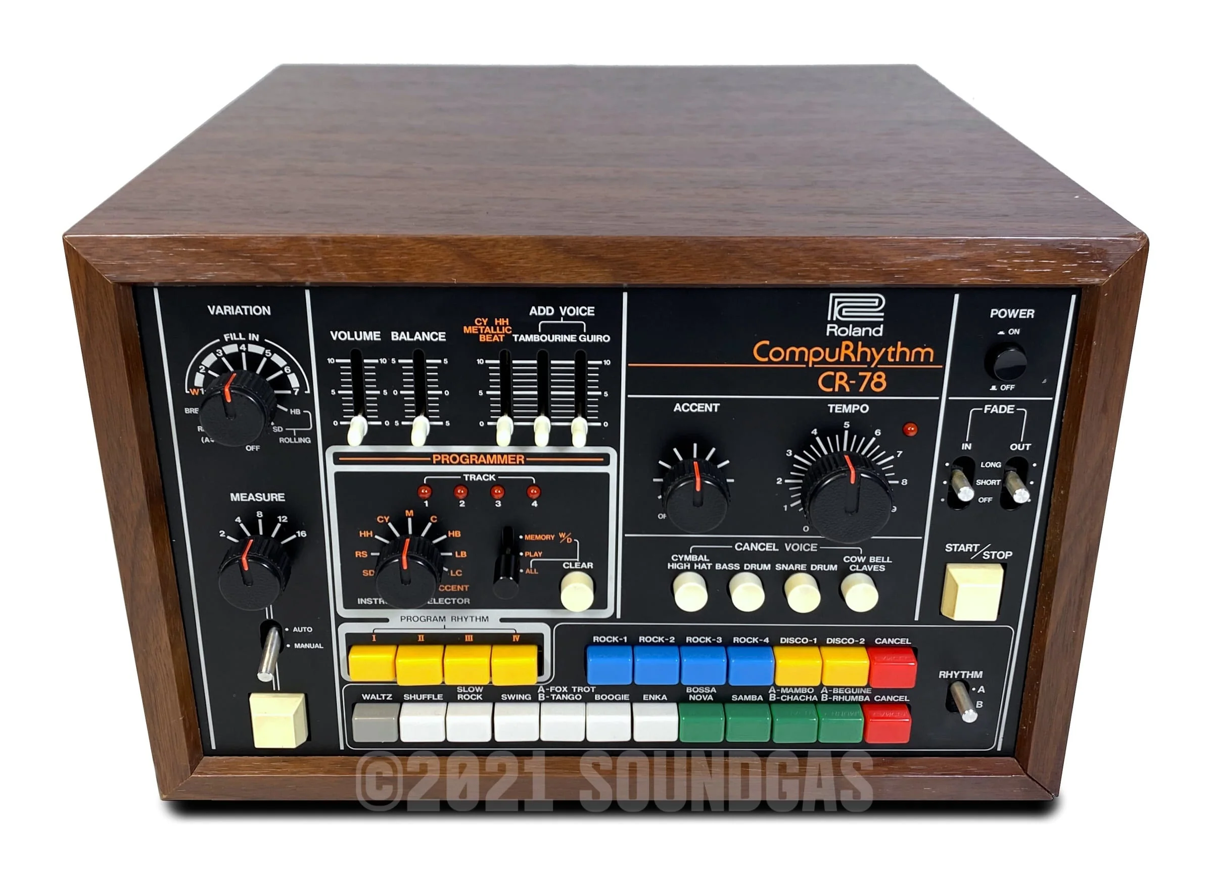 Roland CR-78 & WS-1 (Boxed/Accessories) - Image 2