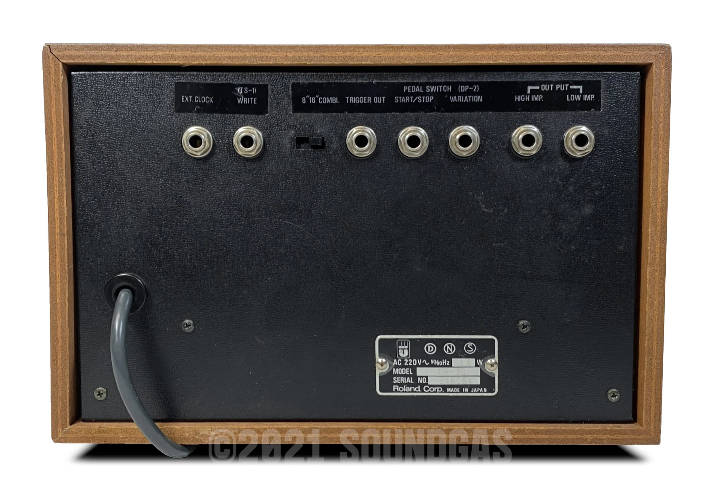 Roland CR-78 & WS-1 (Boxed/Accessories) - Image 6