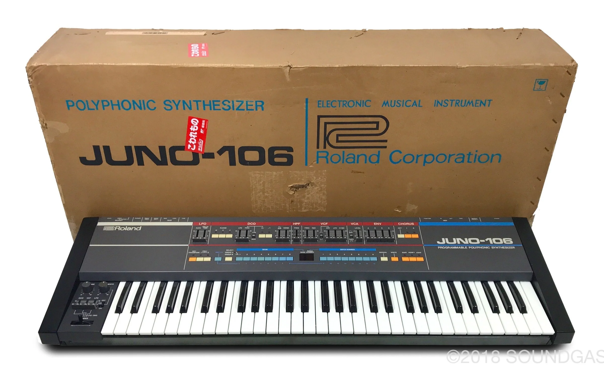 Roland Juno-106 (Boxed) - Image 12