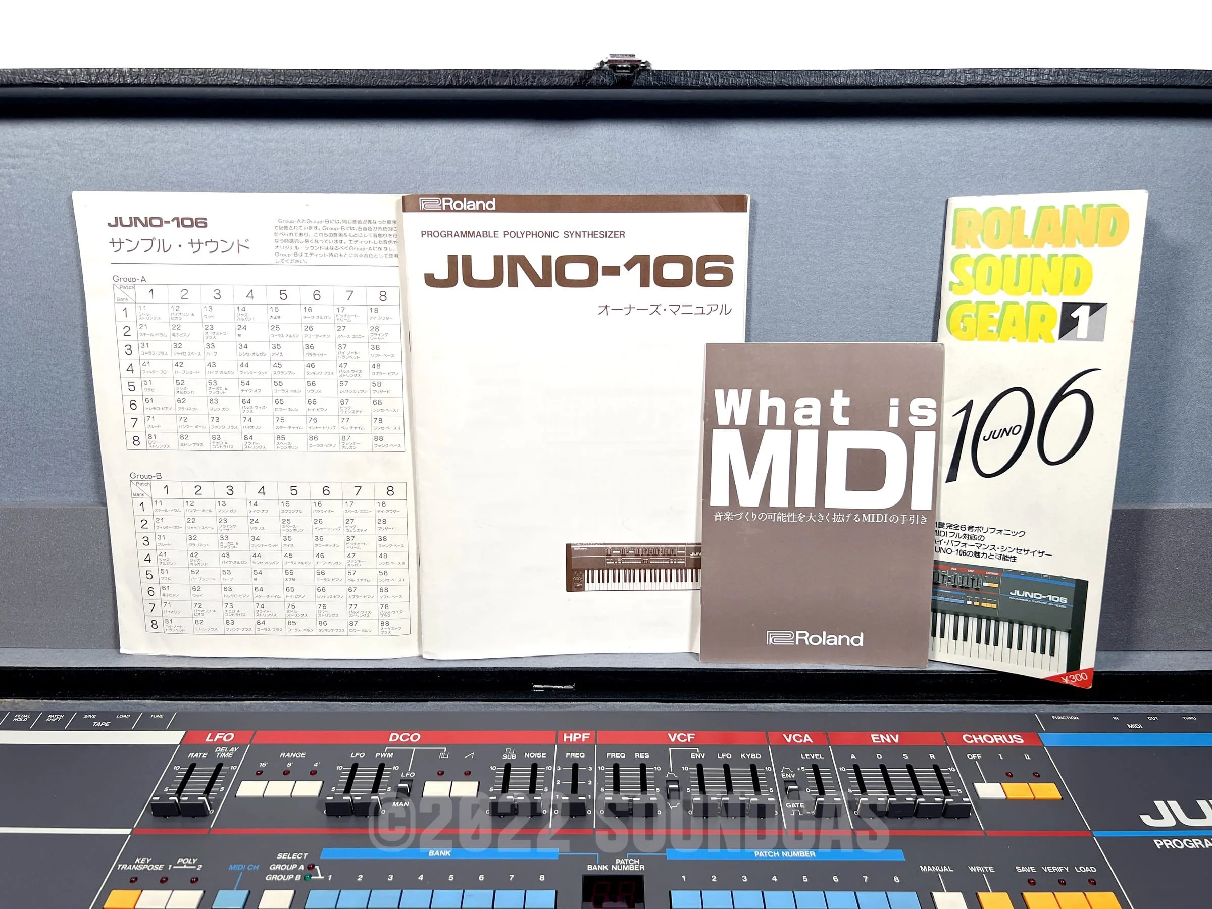 Roland Juno-106 - Near Mint - Image 15