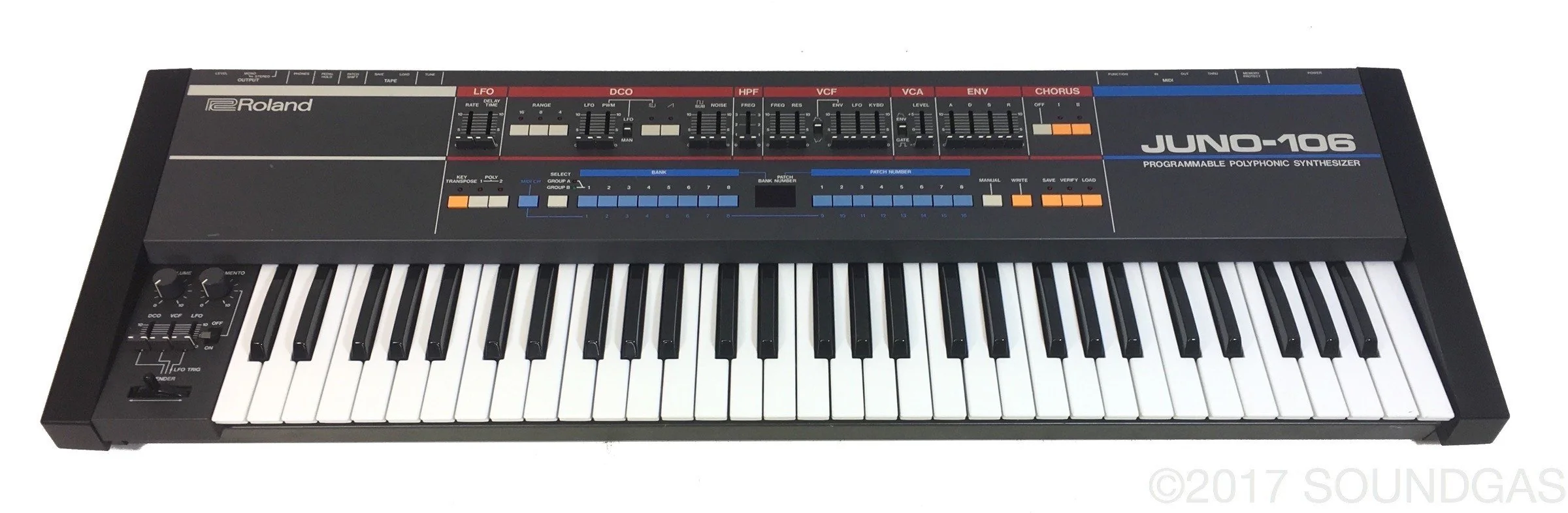 Roland Juno-106 with Original Case - Image 15