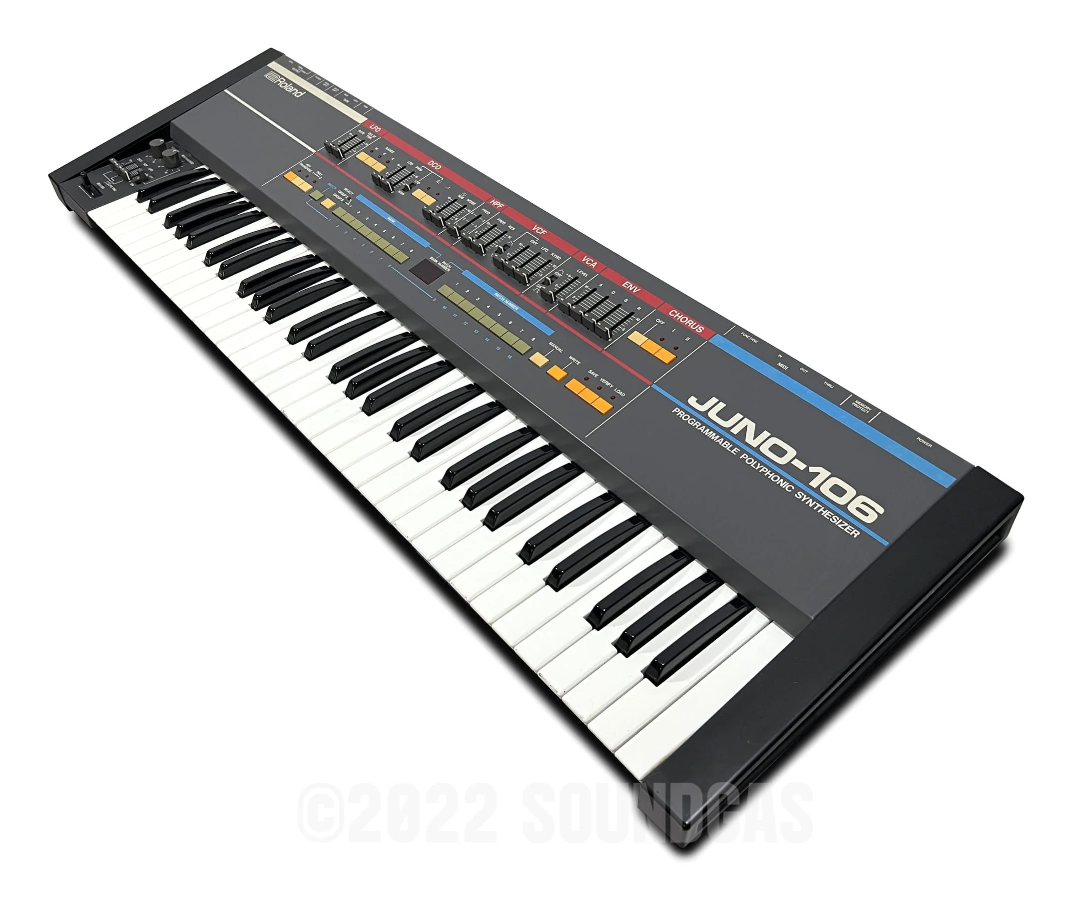 Roland Juno-106 - Working, Unserviced - Image 6