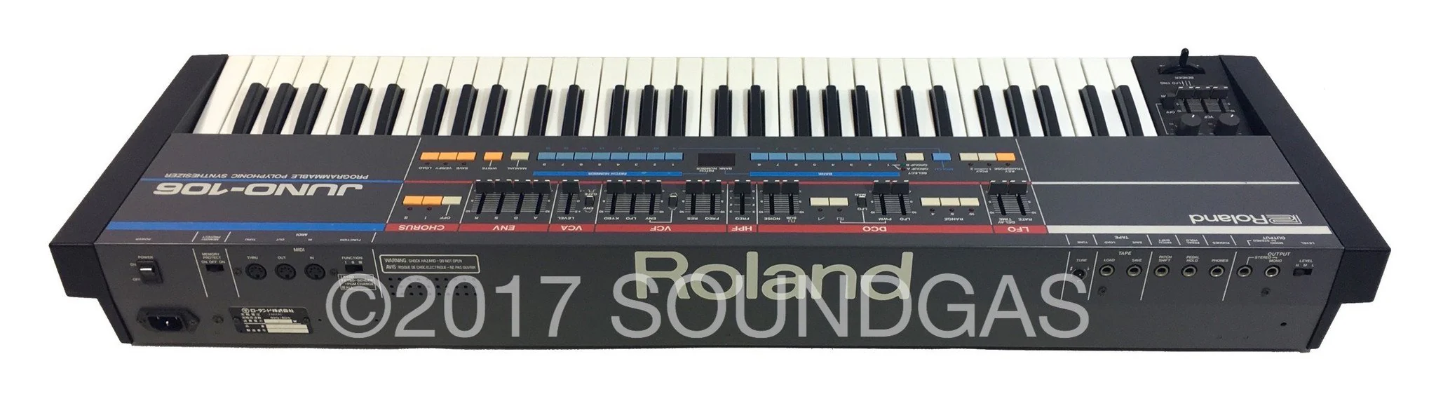 Roland Juno-106 with Original Case - Image 13