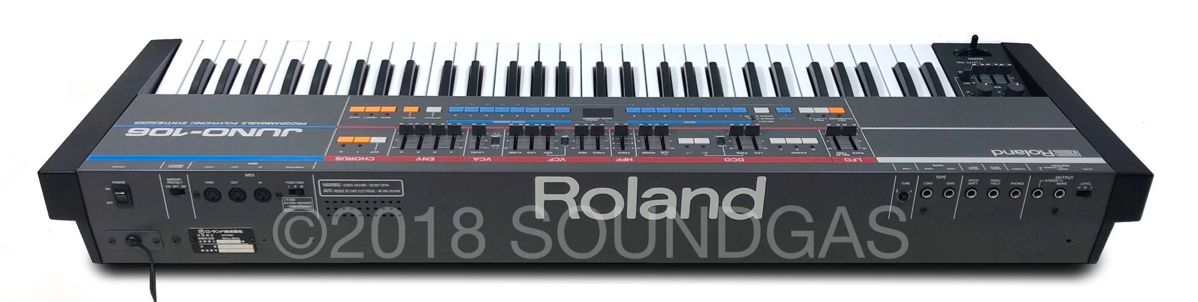 Roland Juno-106 - Near Mint + Hard Case - Image 7