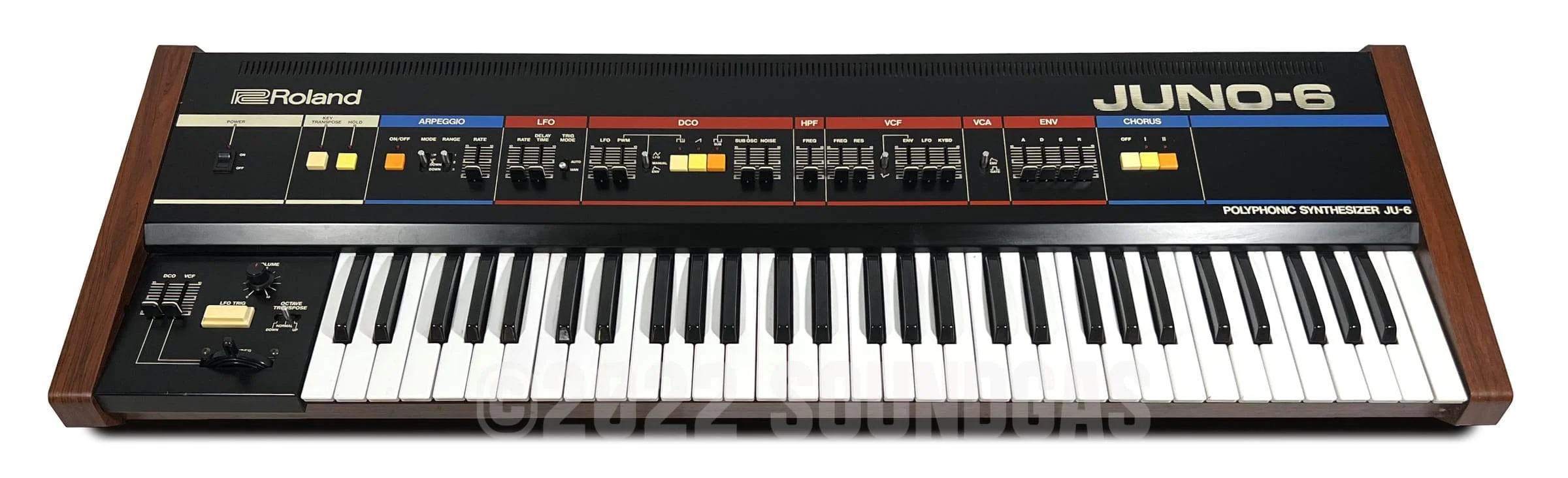 Roland Juno-6 (Unserviced) - Image 2