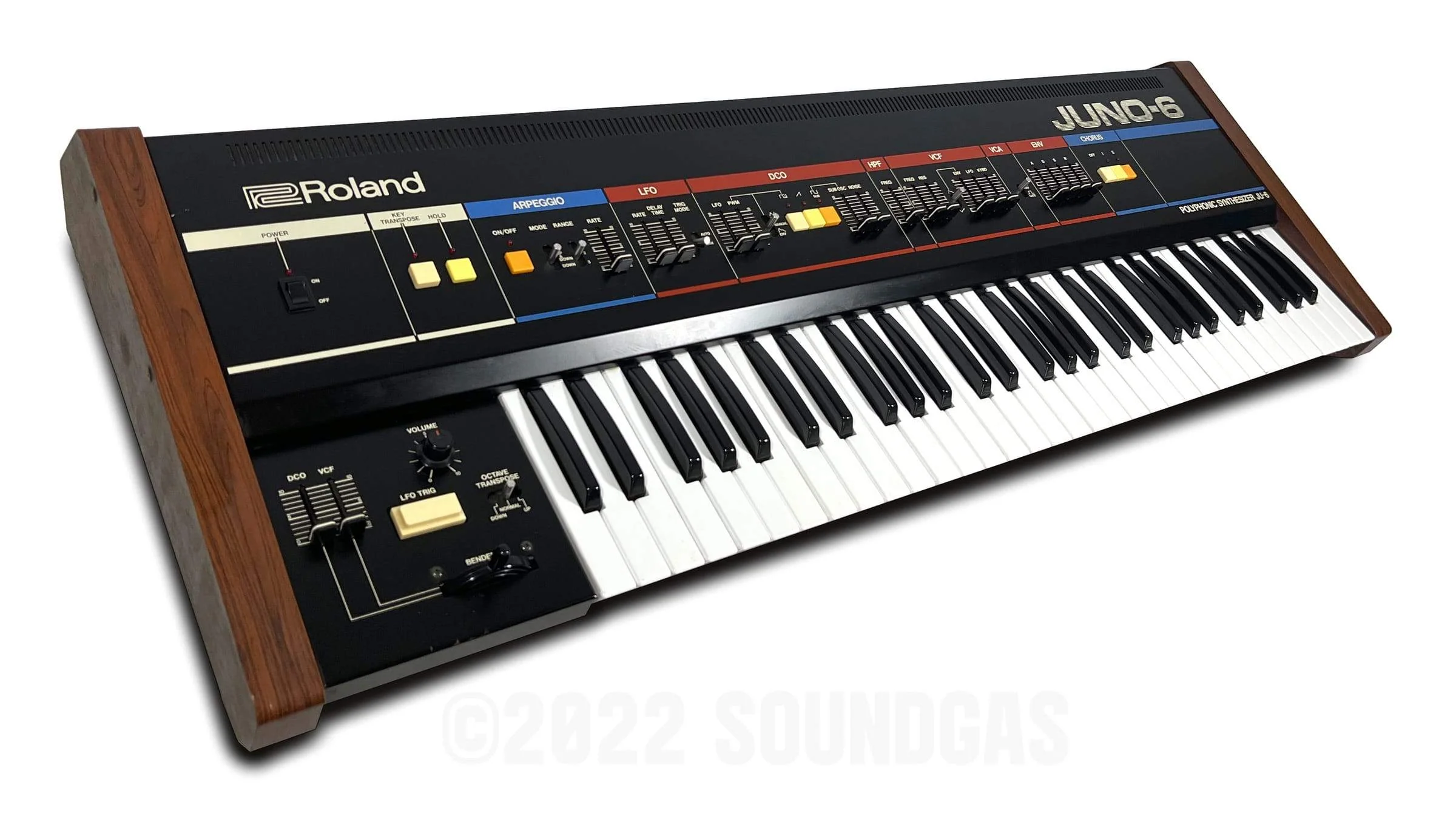 Roland Juno-6 (Unserviced) - Image 6