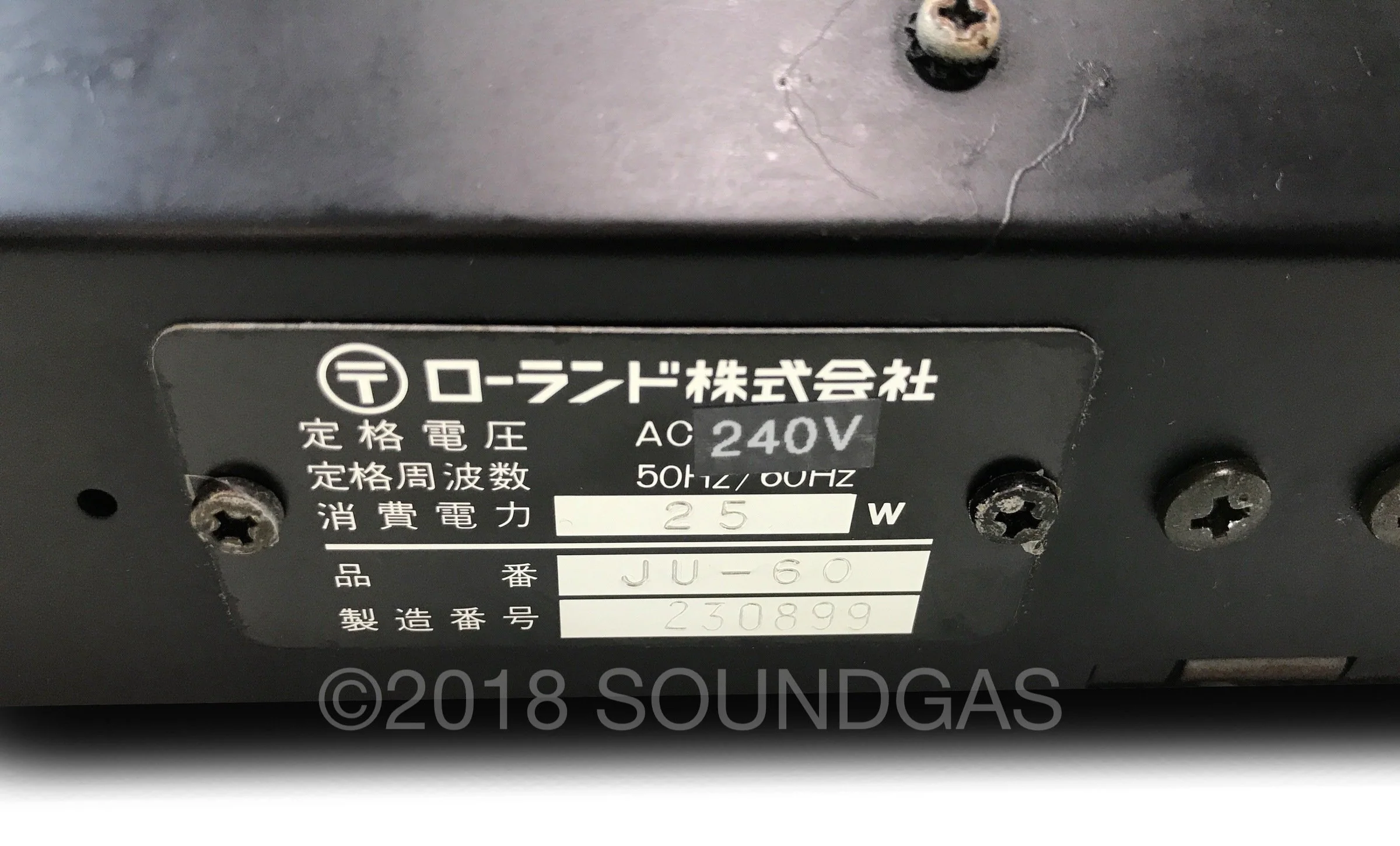 Roland Juno-60 240v - Image 6