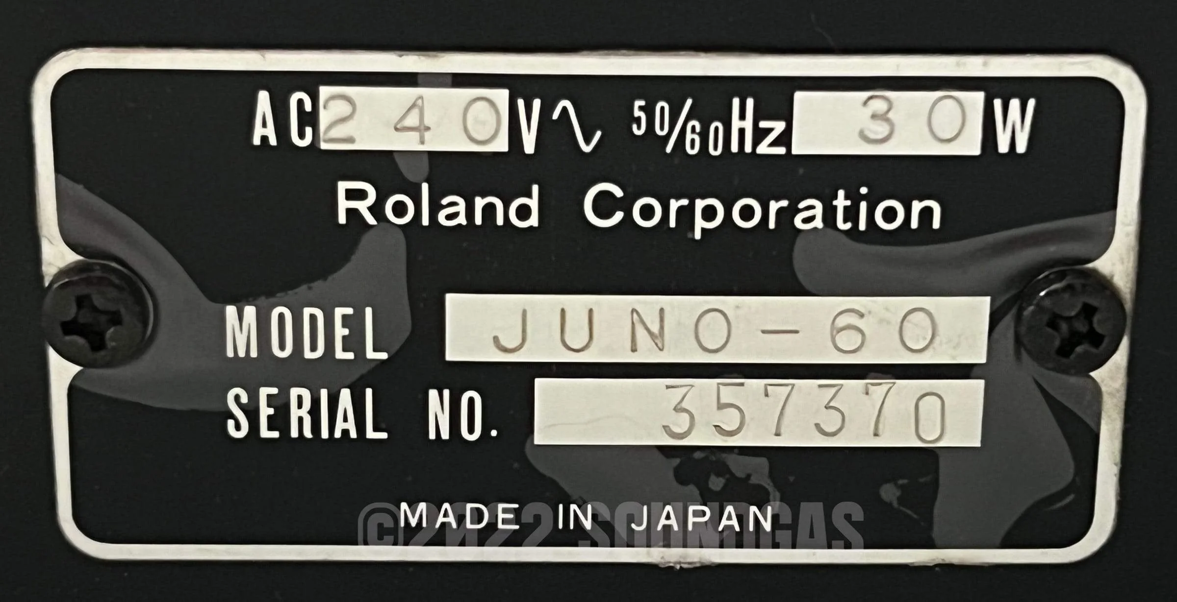 Roland Juno-60 (Unserviced) - Image 11
