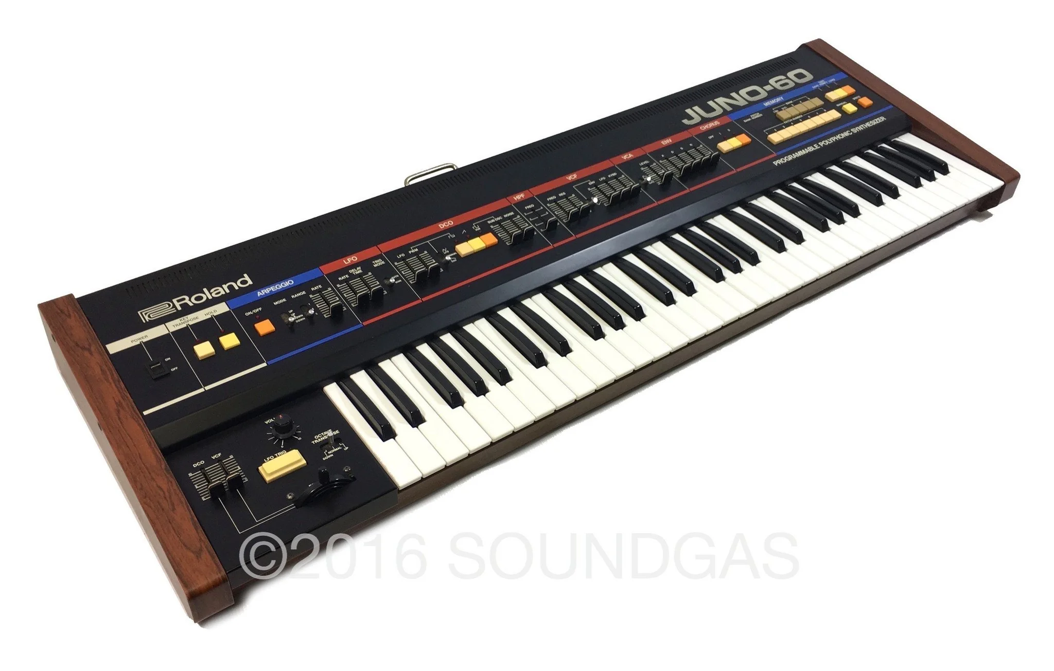Roland Juno-60 with Original Case - Image 9