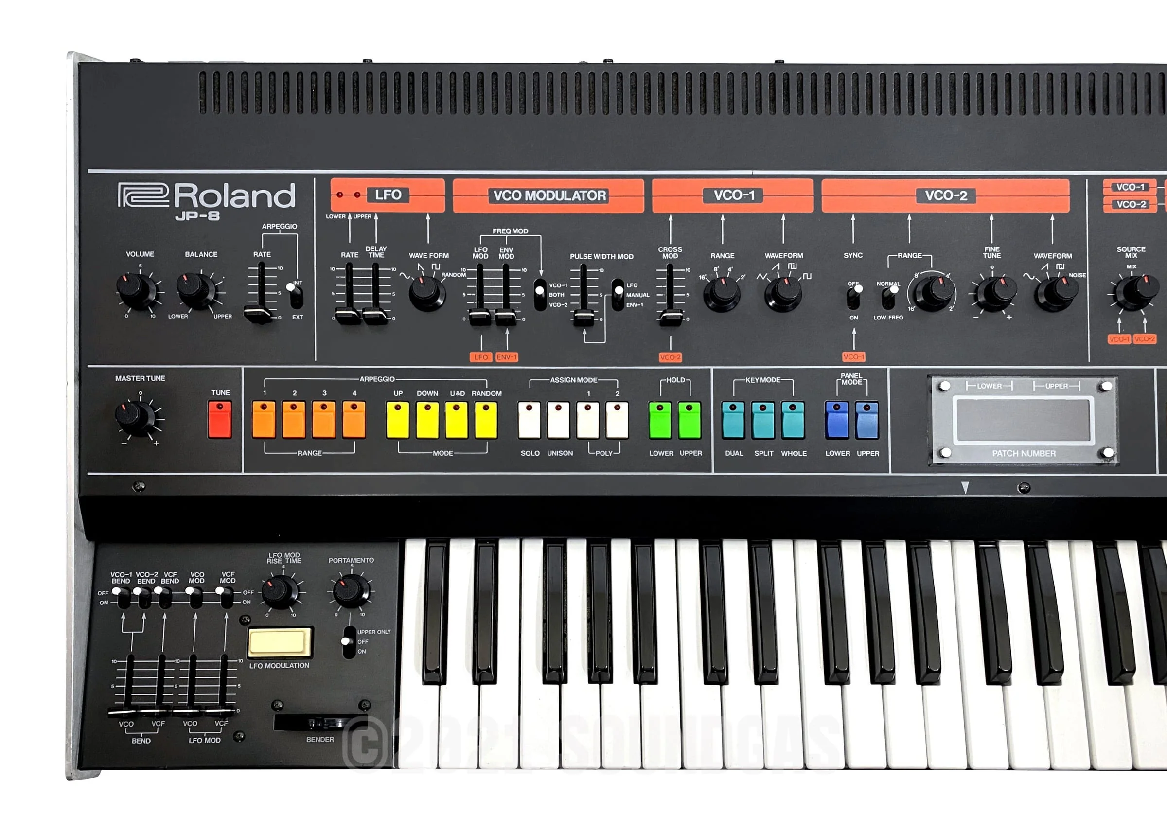 Roland Jupiter-8 (Encore Midi) - Image 4