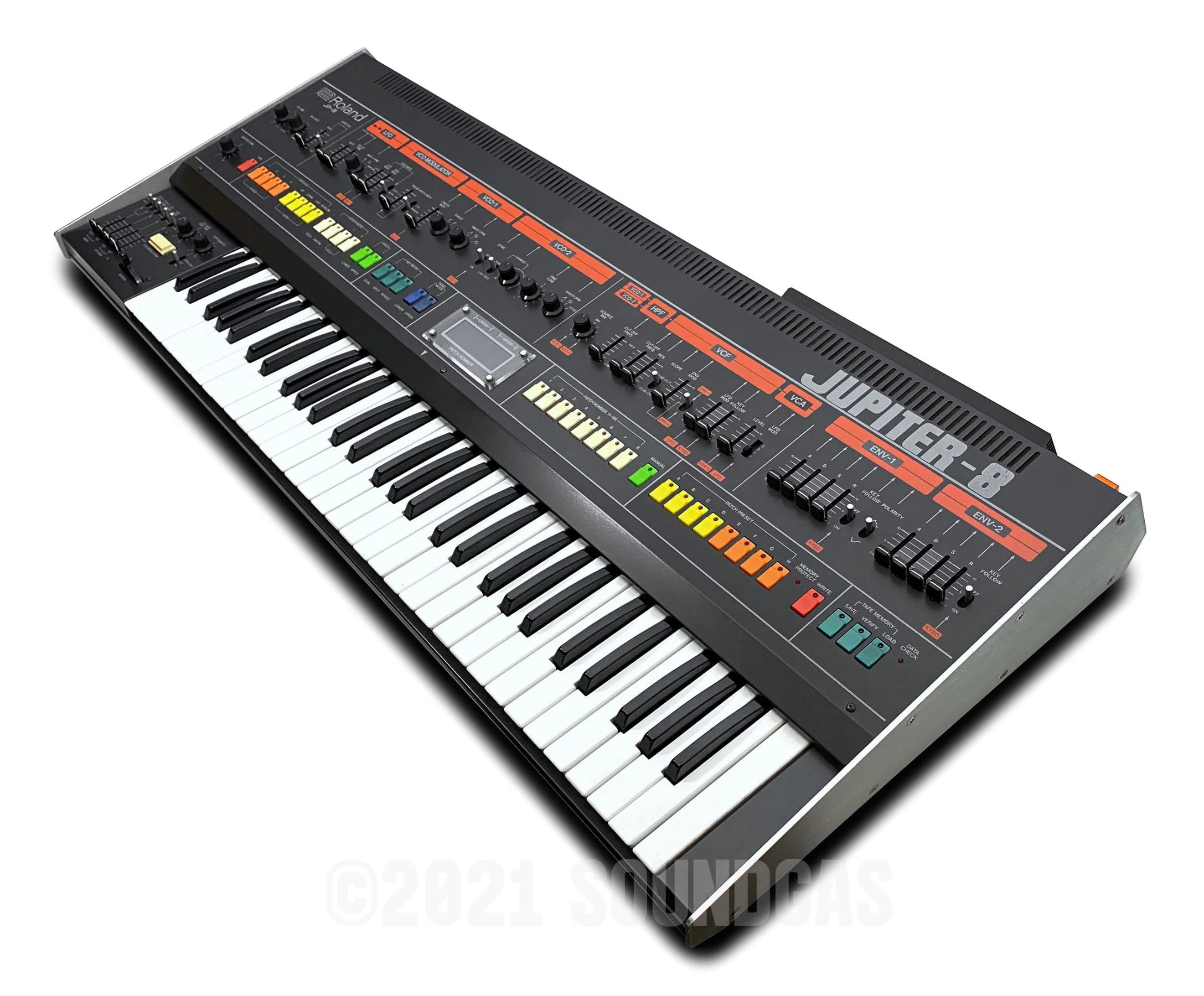 Roland Jupiter-8 (Encore Midi) - Image 6