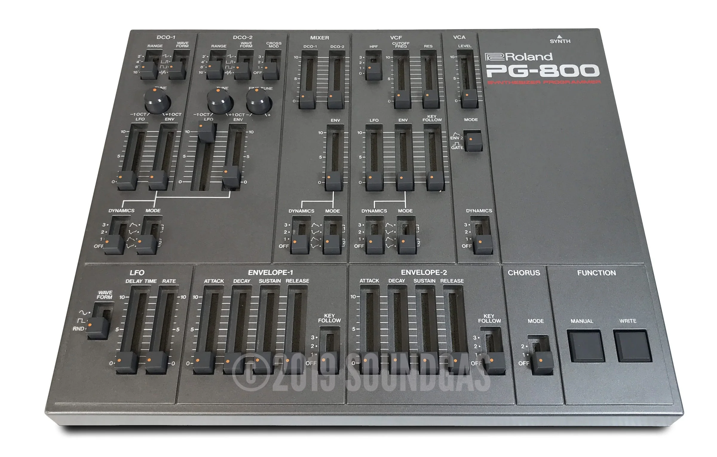 Roland JX-8P &amp; PG-800 Programmer - Image 9