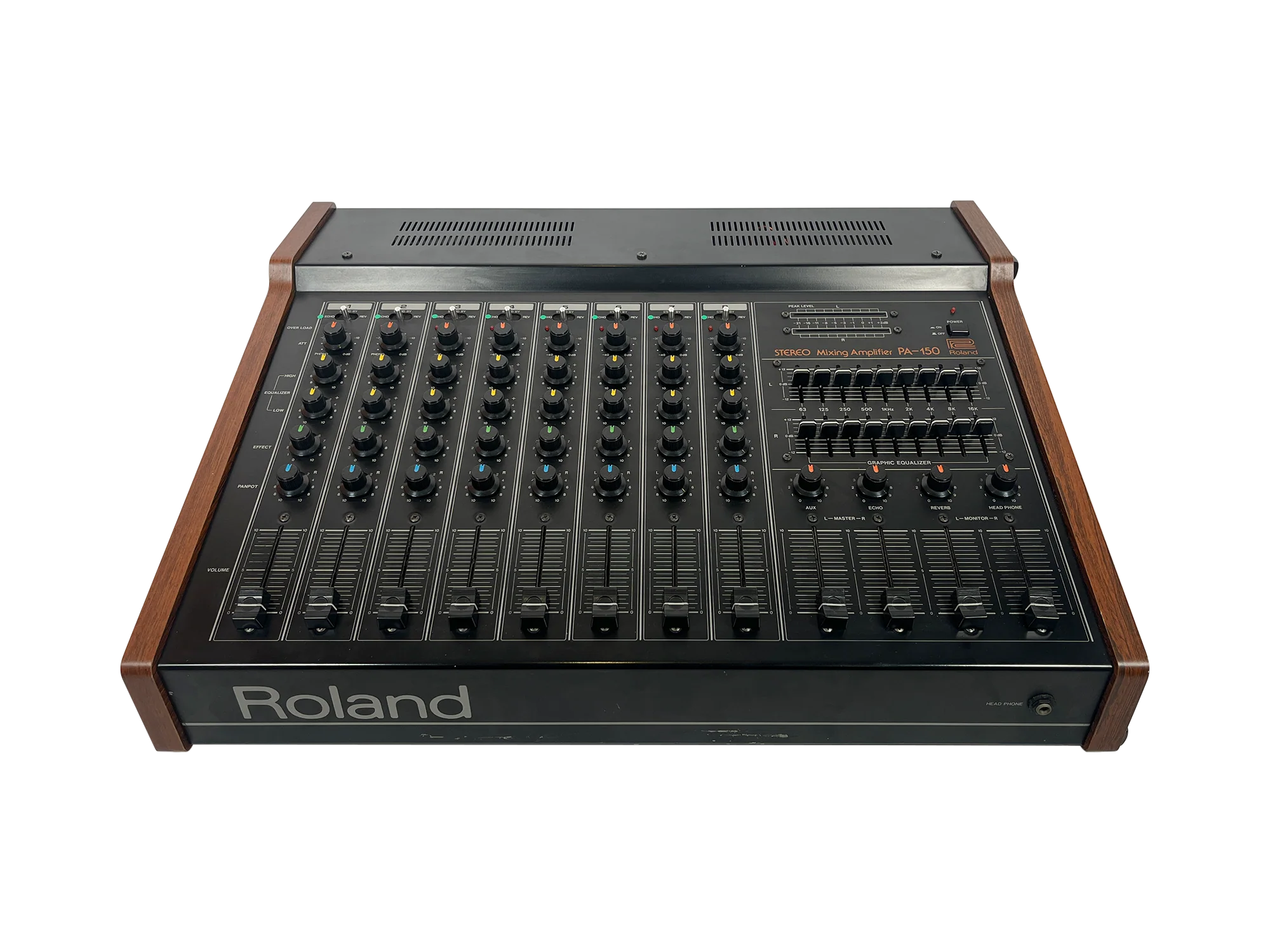Roland PA-150 Stereo Mixer with Spring Reverb - Image 5