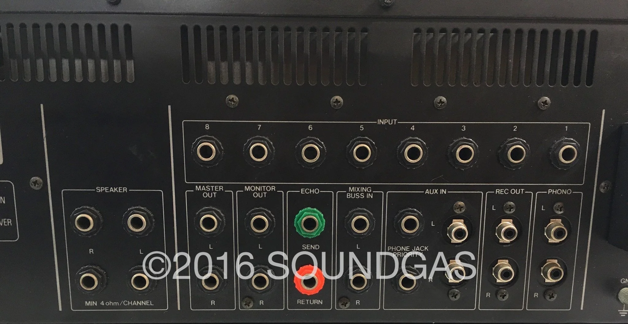 Roland PA.250 Stereo Mixer - Image 6