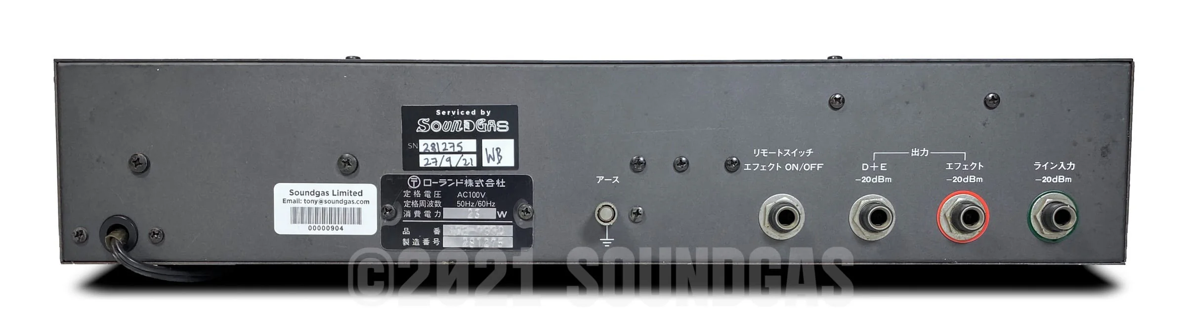 Roland RDE-1800 Digital Echo + Spring Reverb - Image 6