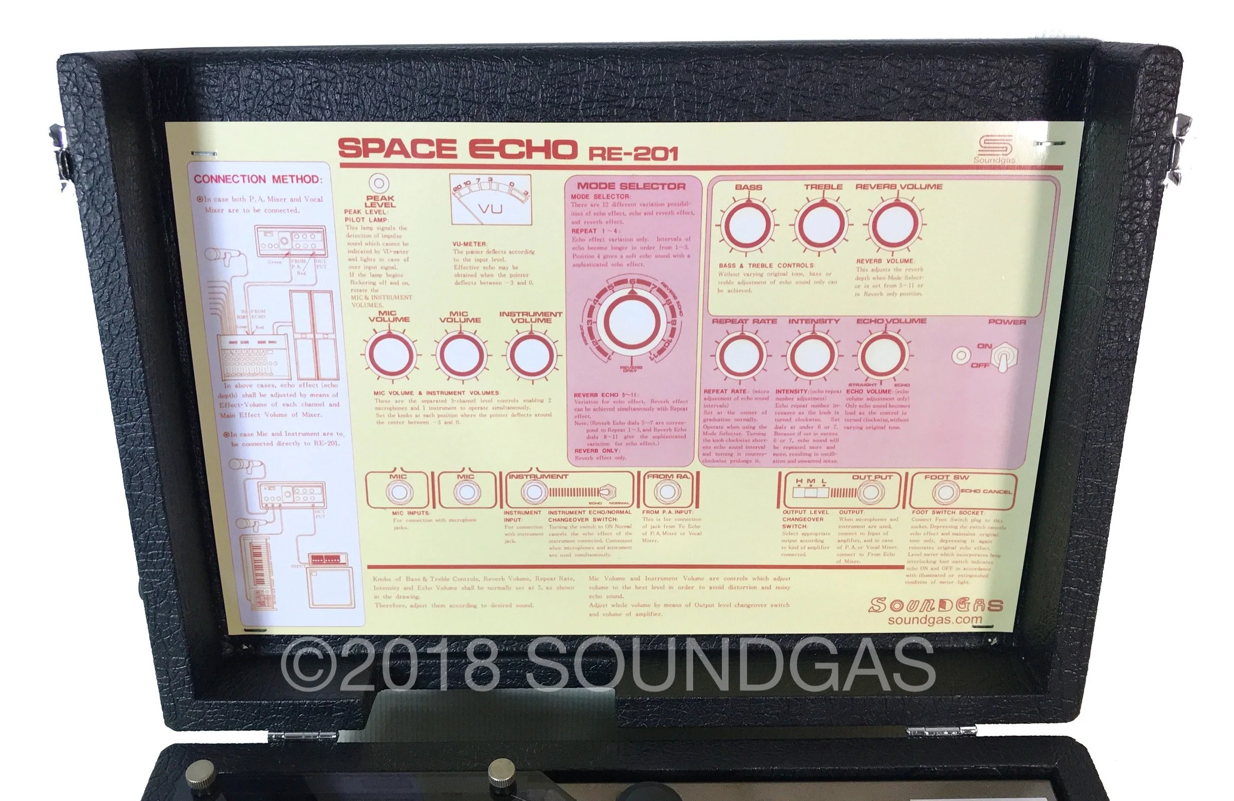 Roland RE-201 Space Echo 120v - Image 8