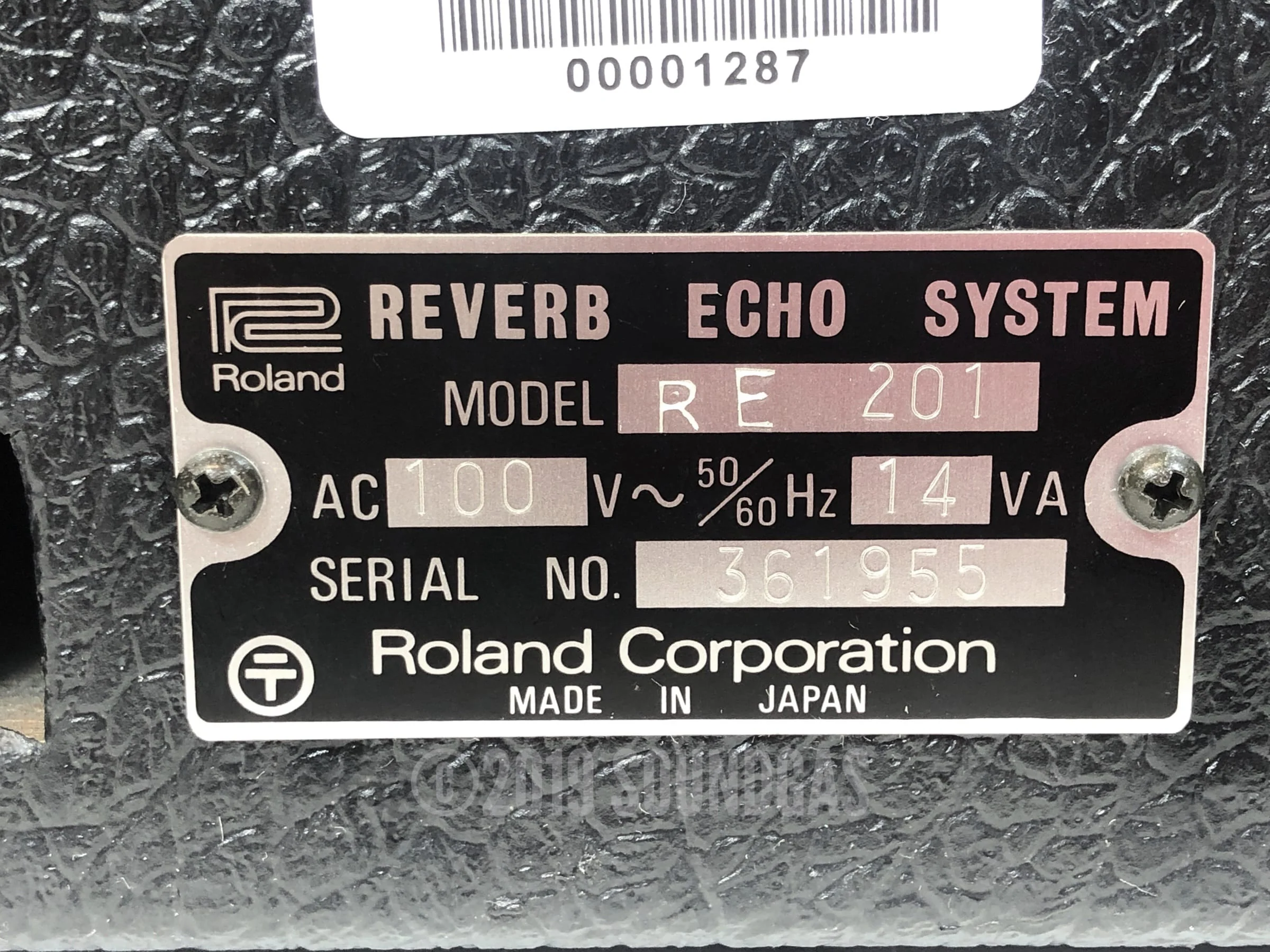 Roland RE-201 Space Echo - Early Preamps - Image 6