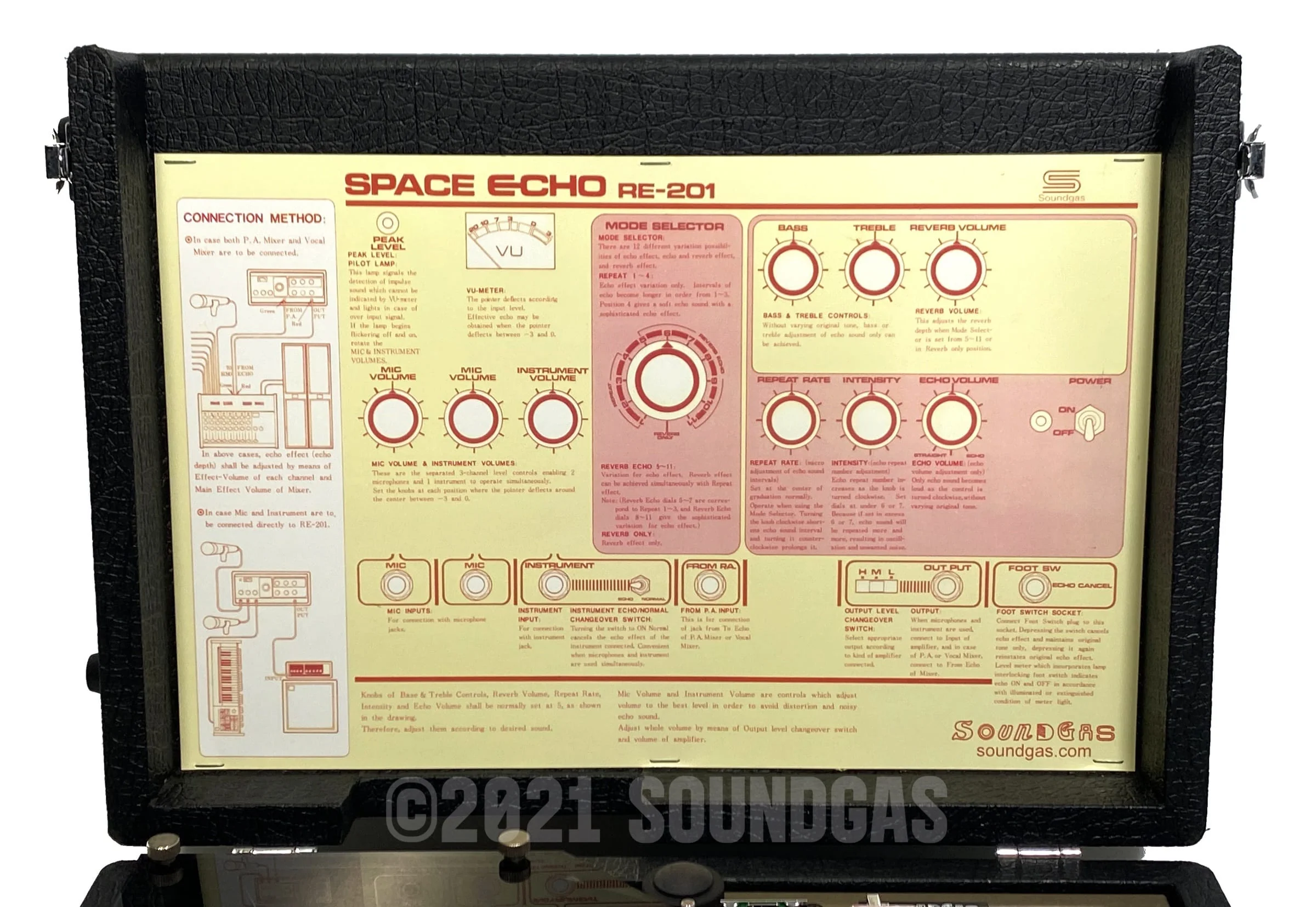 Roland RE-201 Space Echo, Near Mint - Image 8