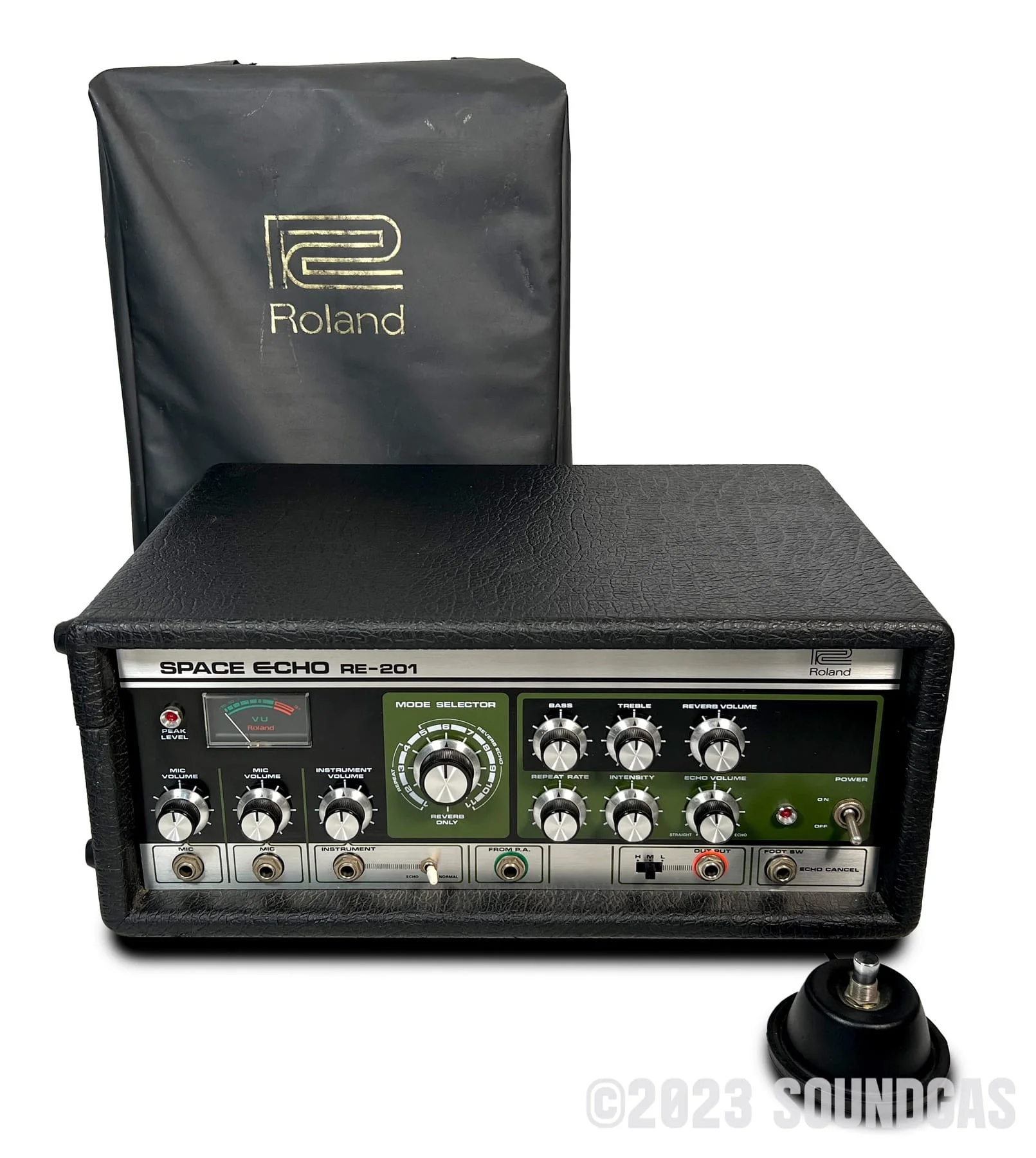 Roland RE-201 Space Echo, Early Preamp Mod sn 952889 - Image 13