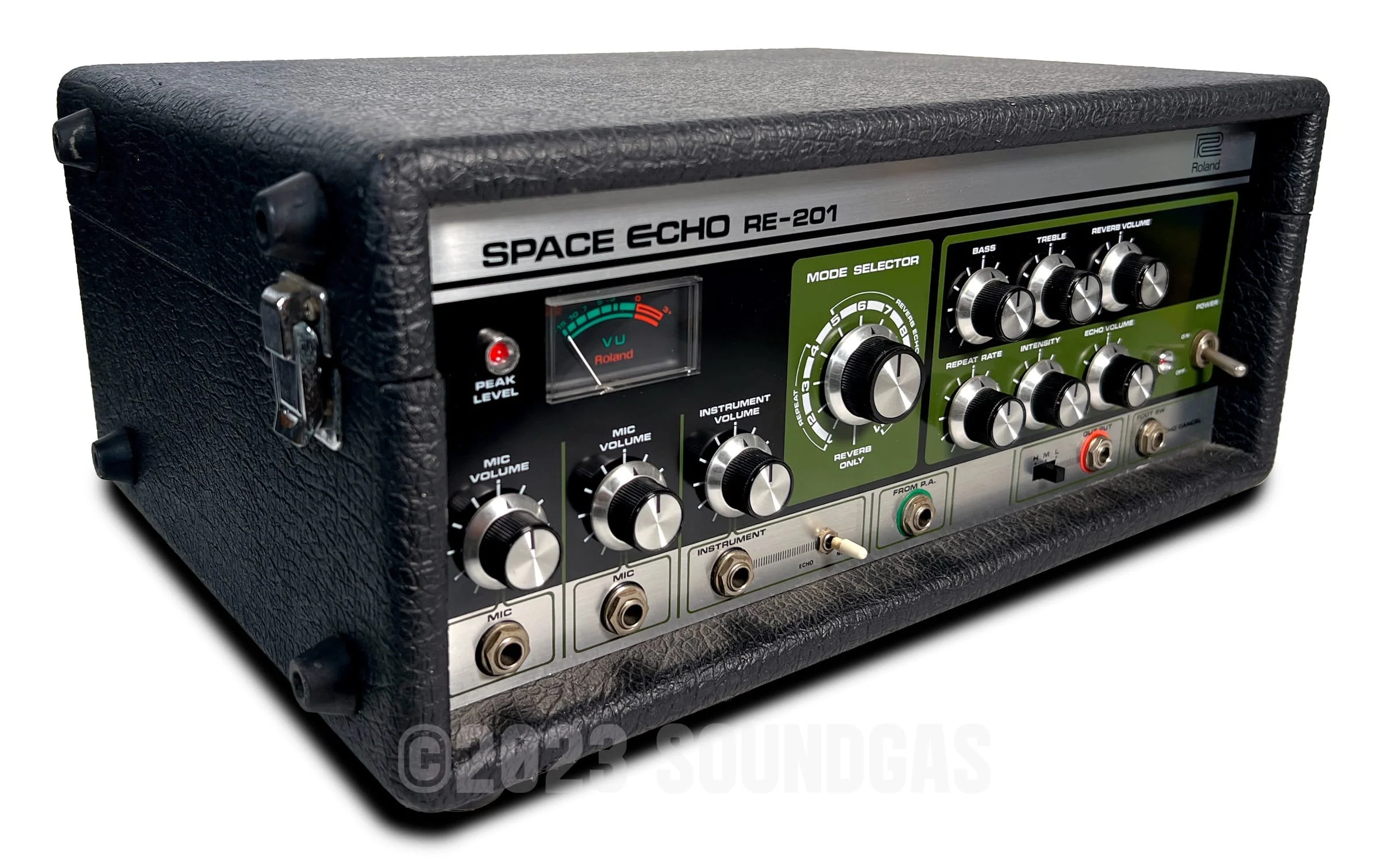 Roland RE-201 Space Echo, Early Preamp Mod sn 952889 - Image 5